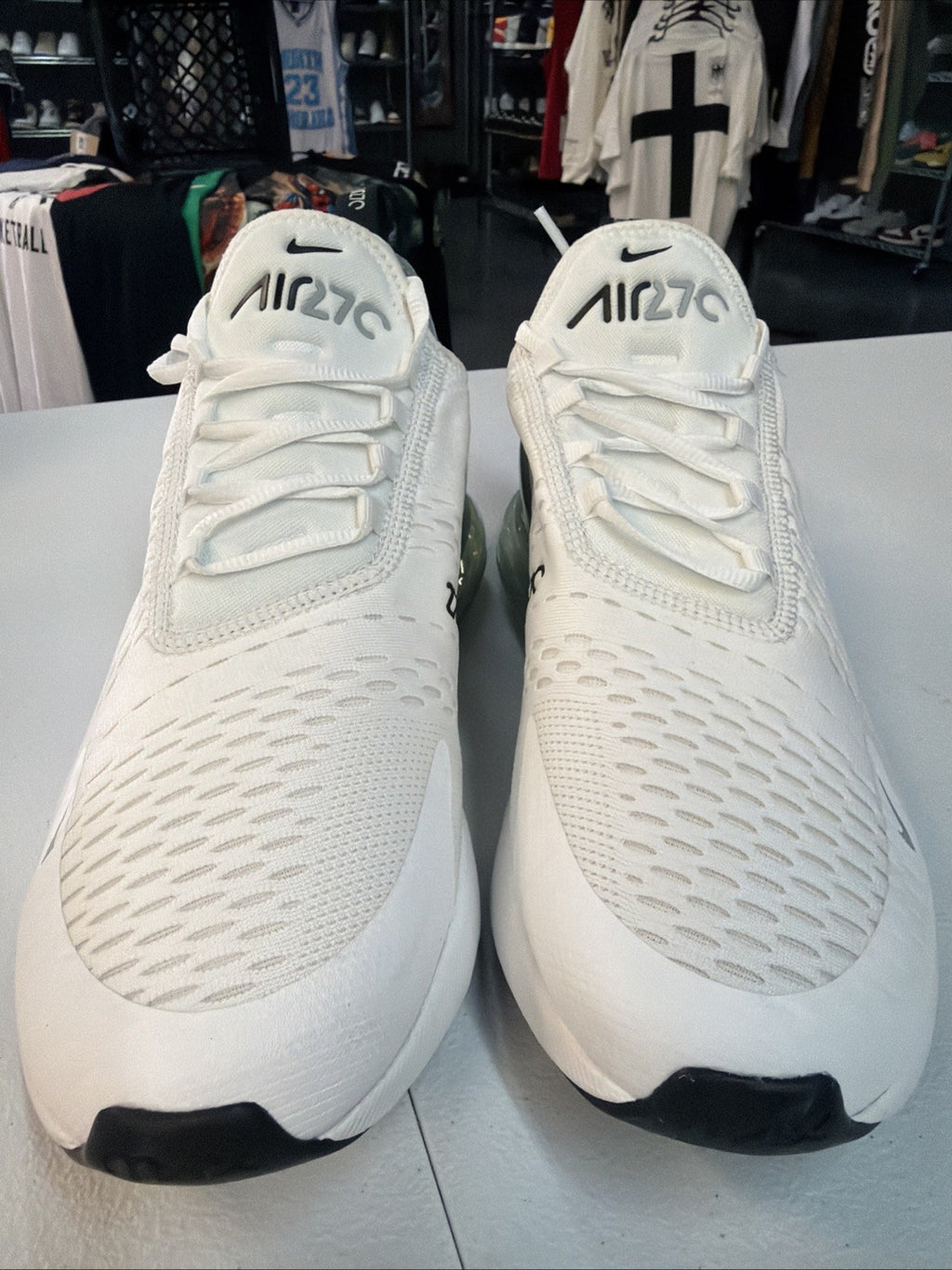 Nike Air Max 270 White Black Oreo Panda Running Shoes AH8050-100 Size 11.5