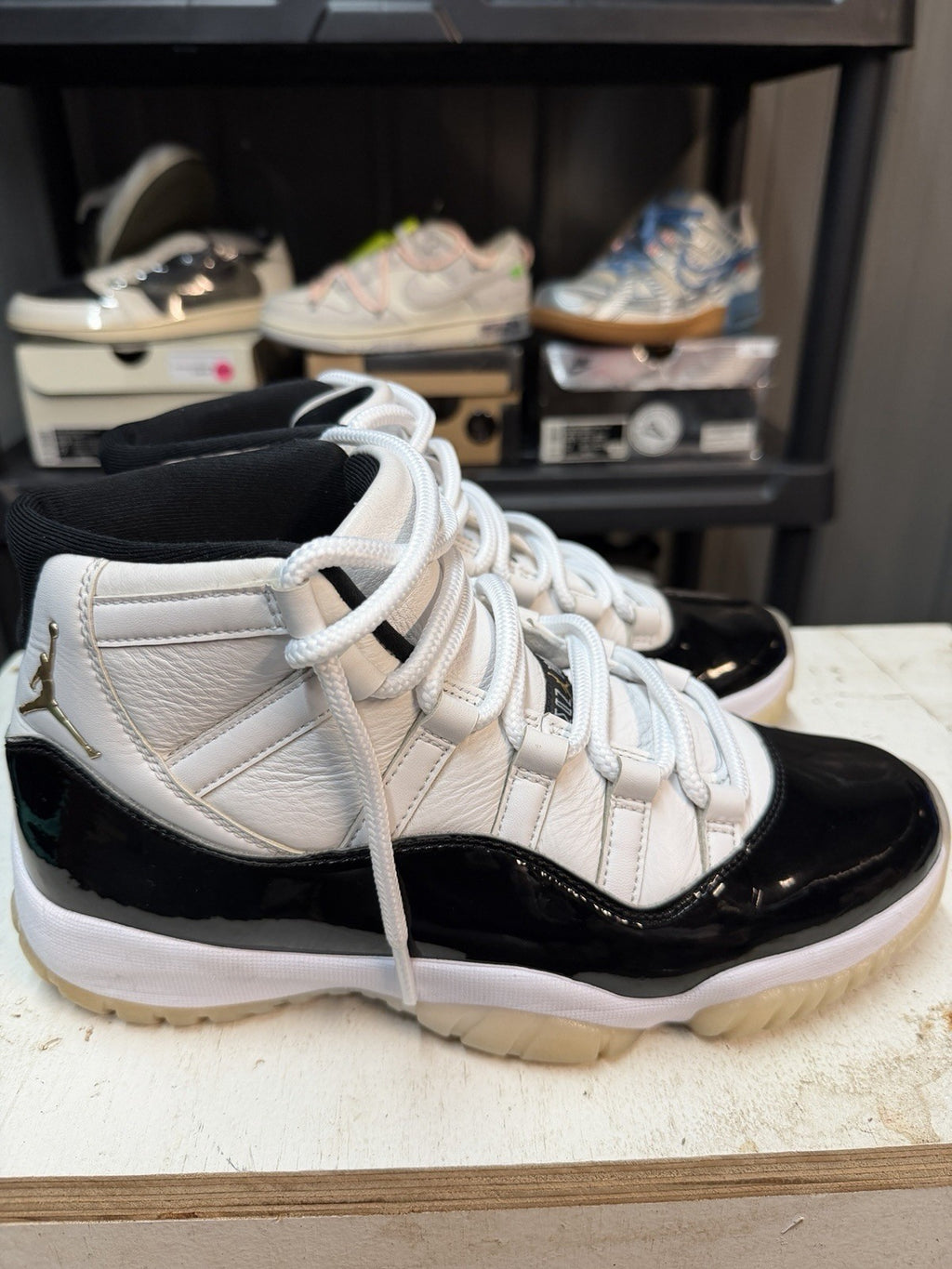 Jordan Air Jordan 11 Retro Gratitude White/Black/Gold Mid Top CT8012-170 2023