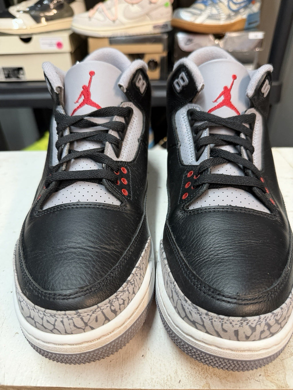 Size 11 - Jordan 3 Retro OG Mid Black Cement