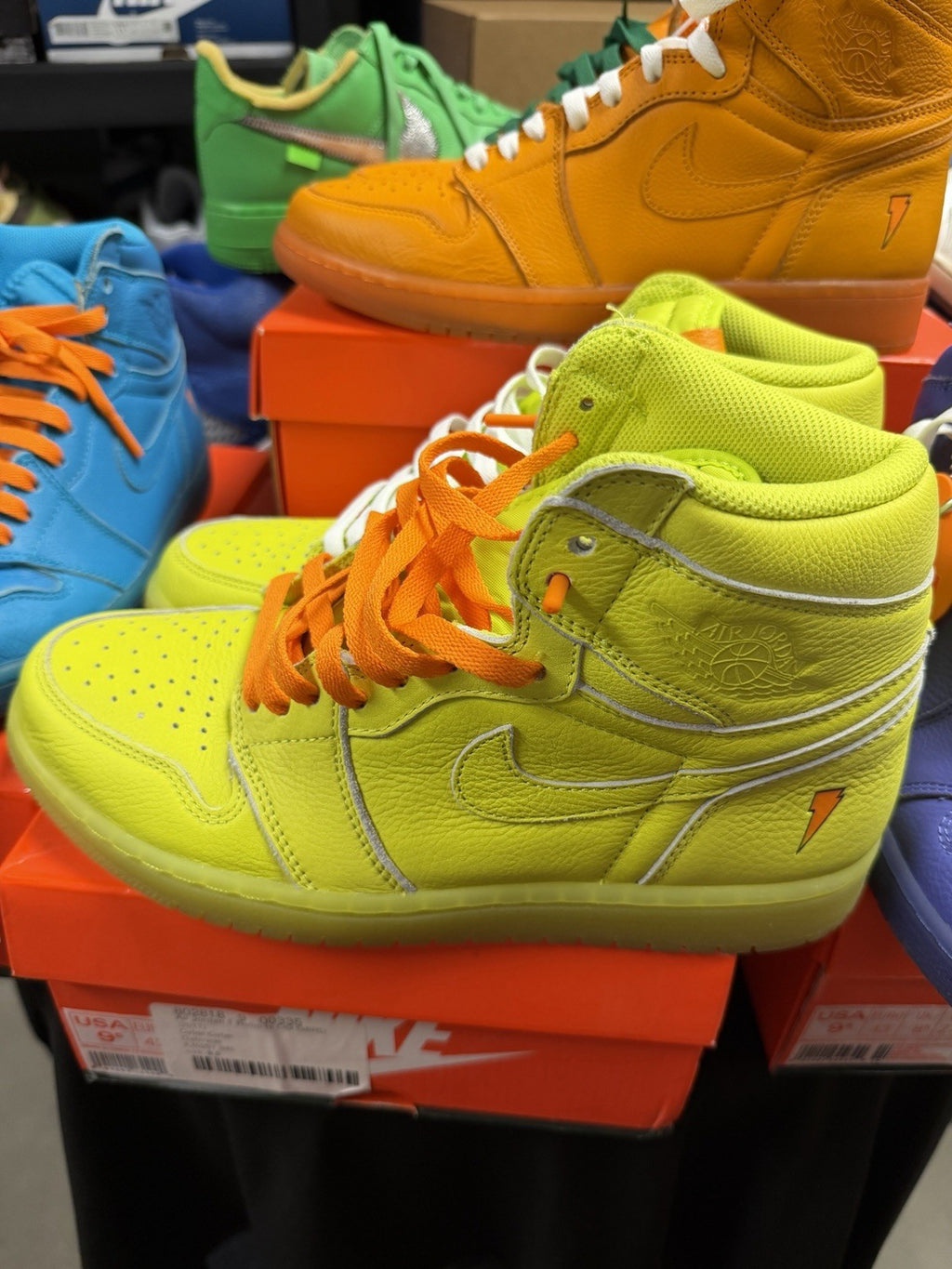 Jordan Air Jordan 1 Retro High OG Whole Set Of 4 Gatorade Pack Men's 9.5