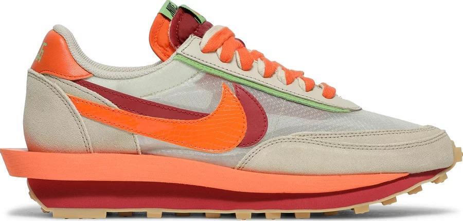 Nike LD Waffle x Clot x sacai “Net Orange Blaze”
