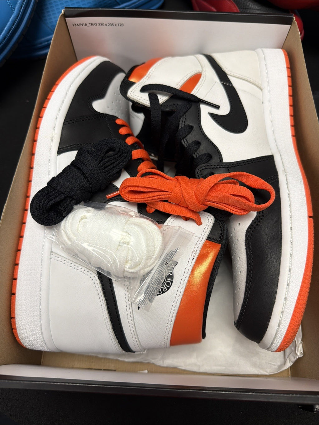 Jordan 1 Retro High Electro Orange Size 12