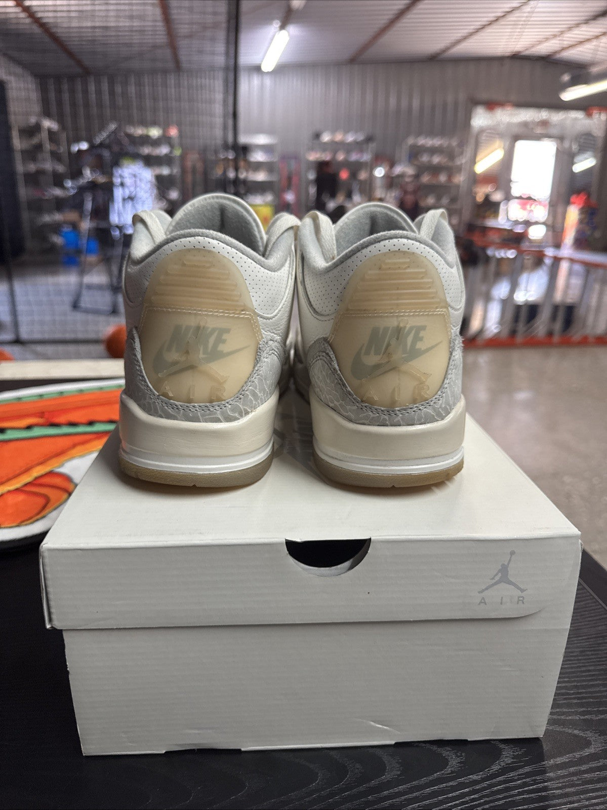 Size 8 - Jordan 3 Retro 'Craft Ivory'