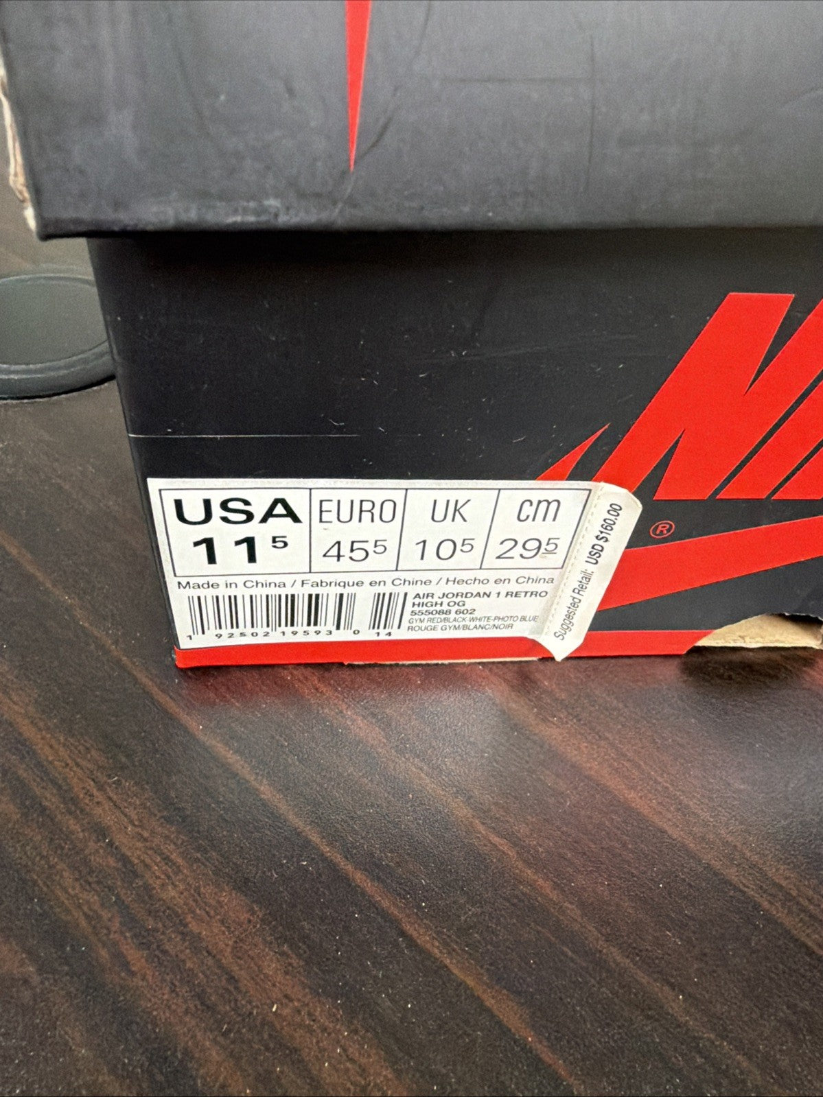 Size 11.5 - Jordan 1 Retro OG Special Box x Marvel High Origin Story
