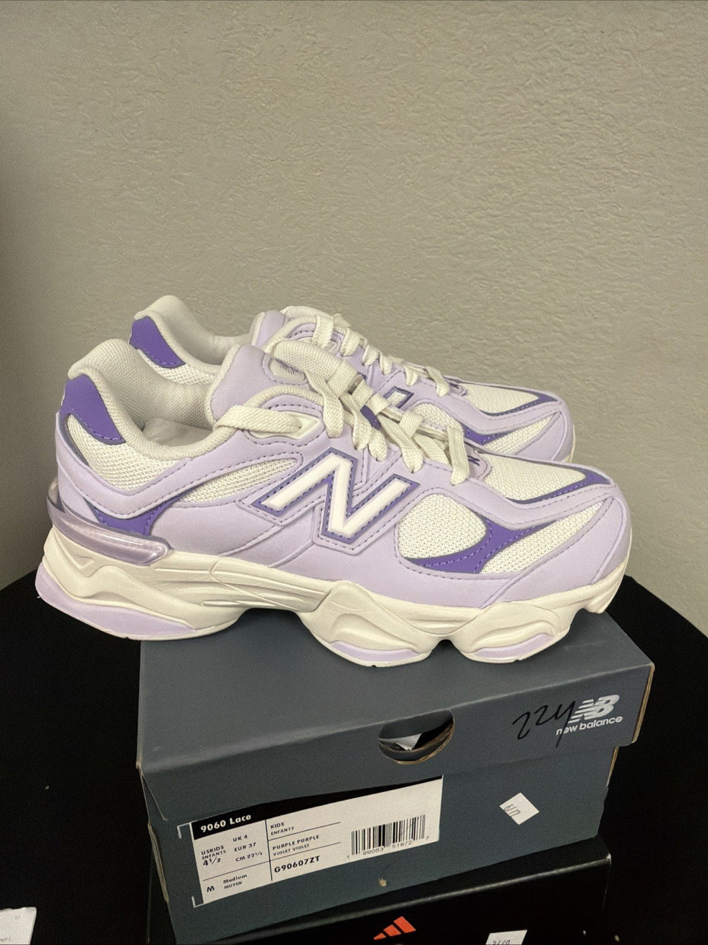 New Balance 9060 Lace Purple Violet G90607ZT GS & Womens New