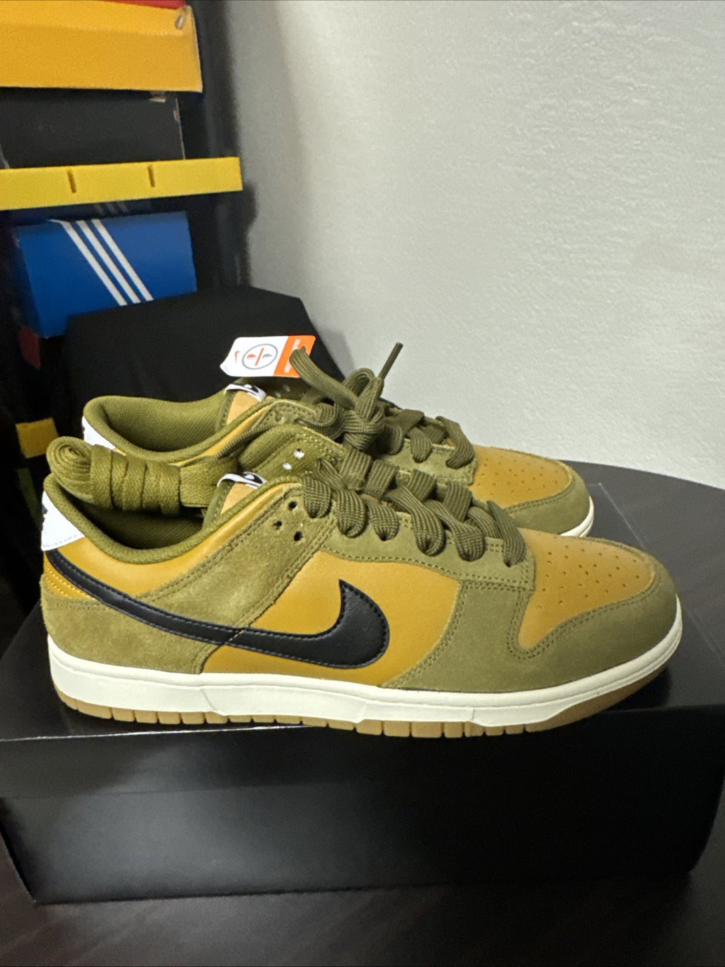 Size 11 - Nike Dunk Low Retro SE Gum Pack Ochre IB6399-300   |  No Box