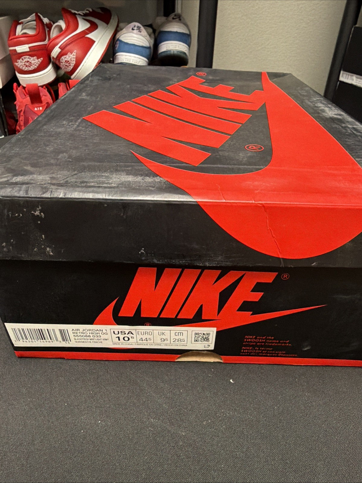Size 10.5 - Air Jordan 1 Retro OG High Patina
