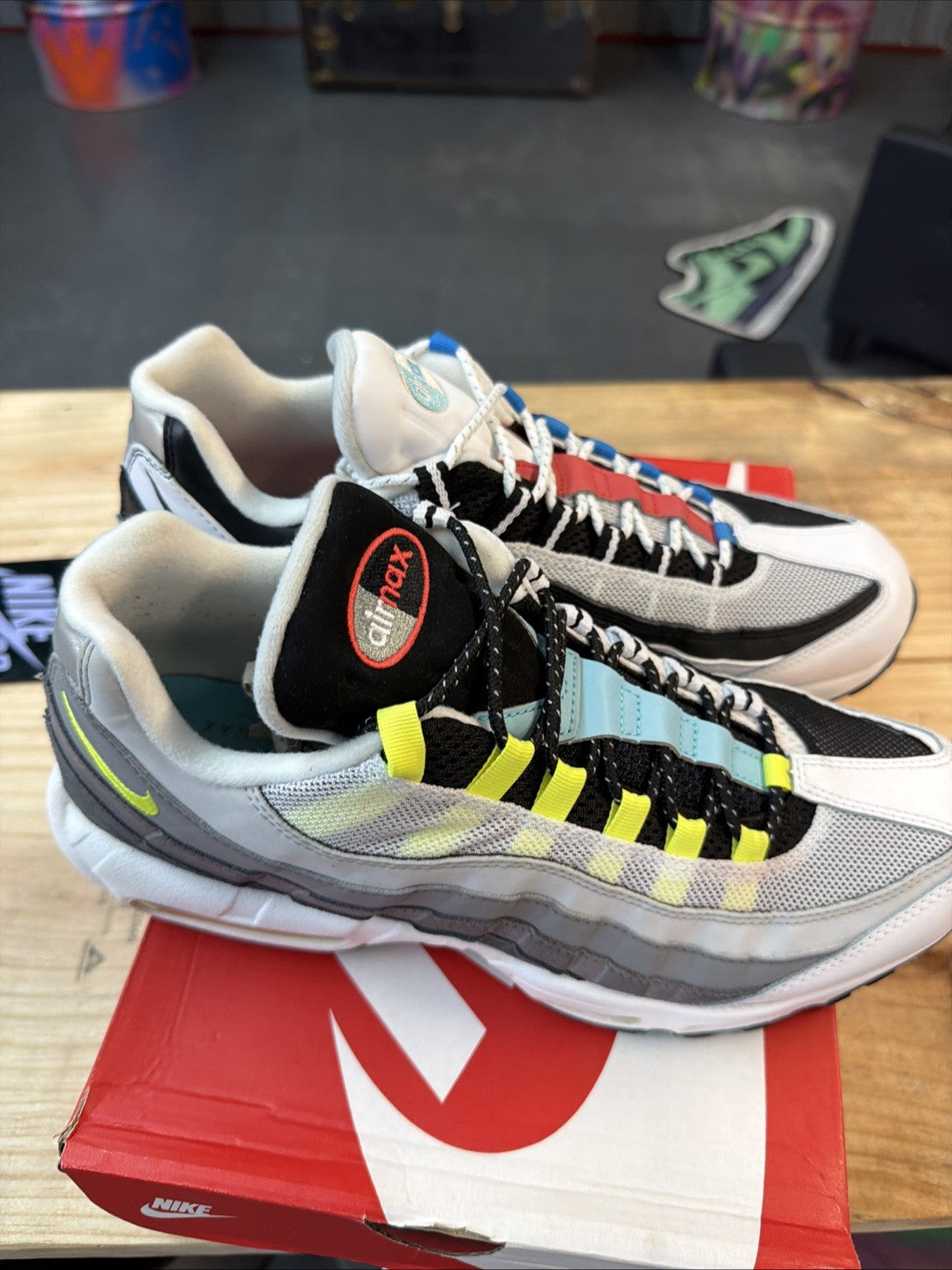 Size 12 - Nike Men's Air Max 95 QS Greedy 2.0