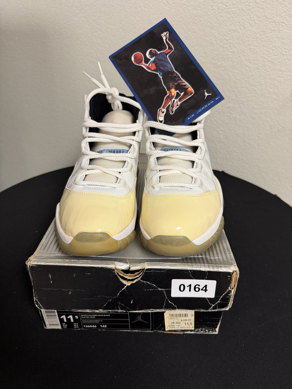 Air Jordan 11 Retro ‘ Columbia ‘ 2001 