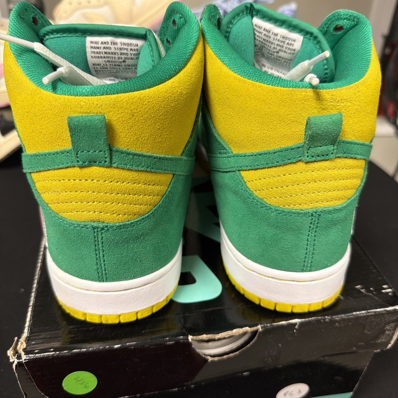 Nike Dunk Pro SB High Oakland Athletics Size 11 305050-337