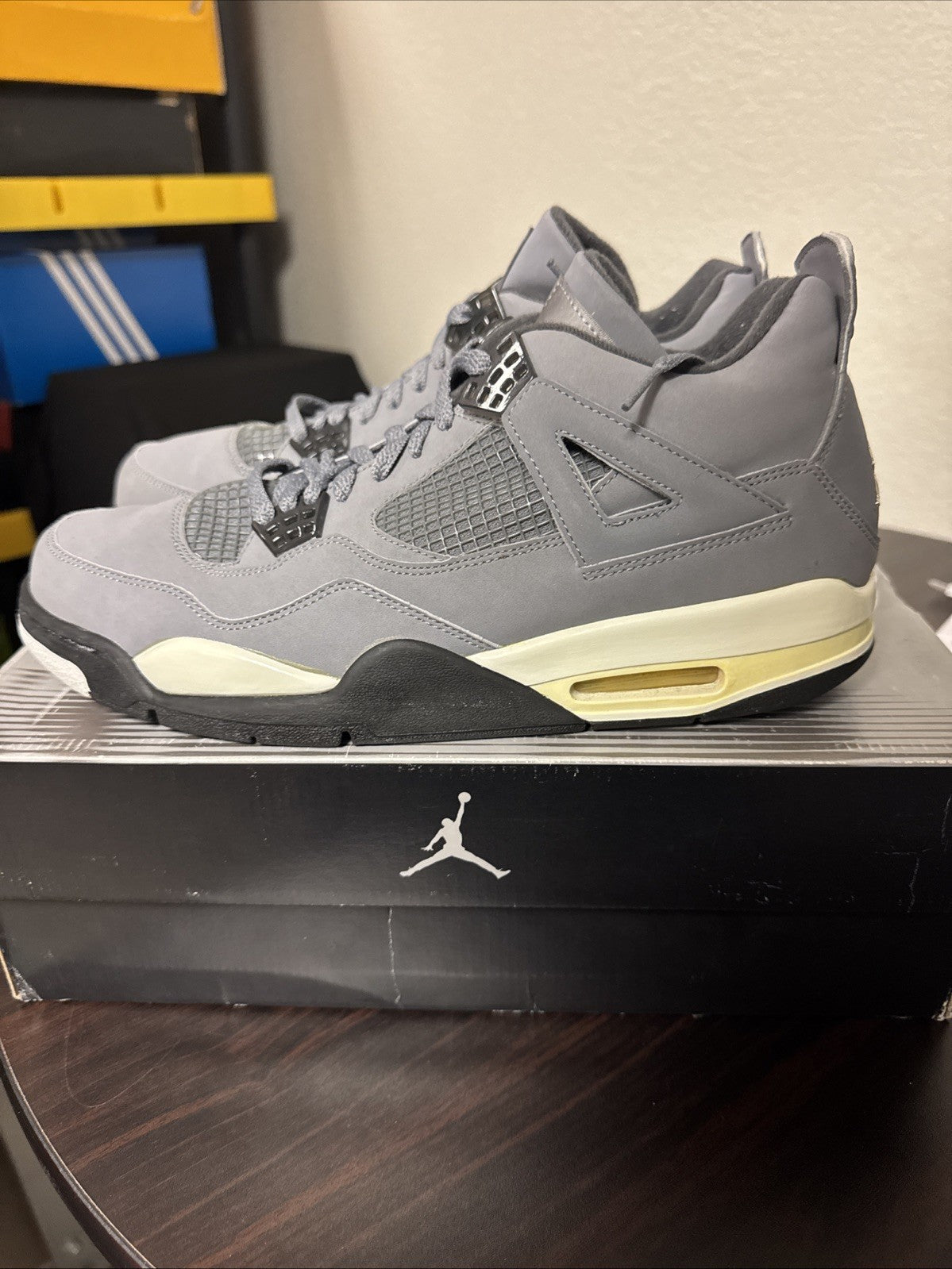 Size 11.5 - Nike Air Jordan 4 Retro "Cool Grey" 2019