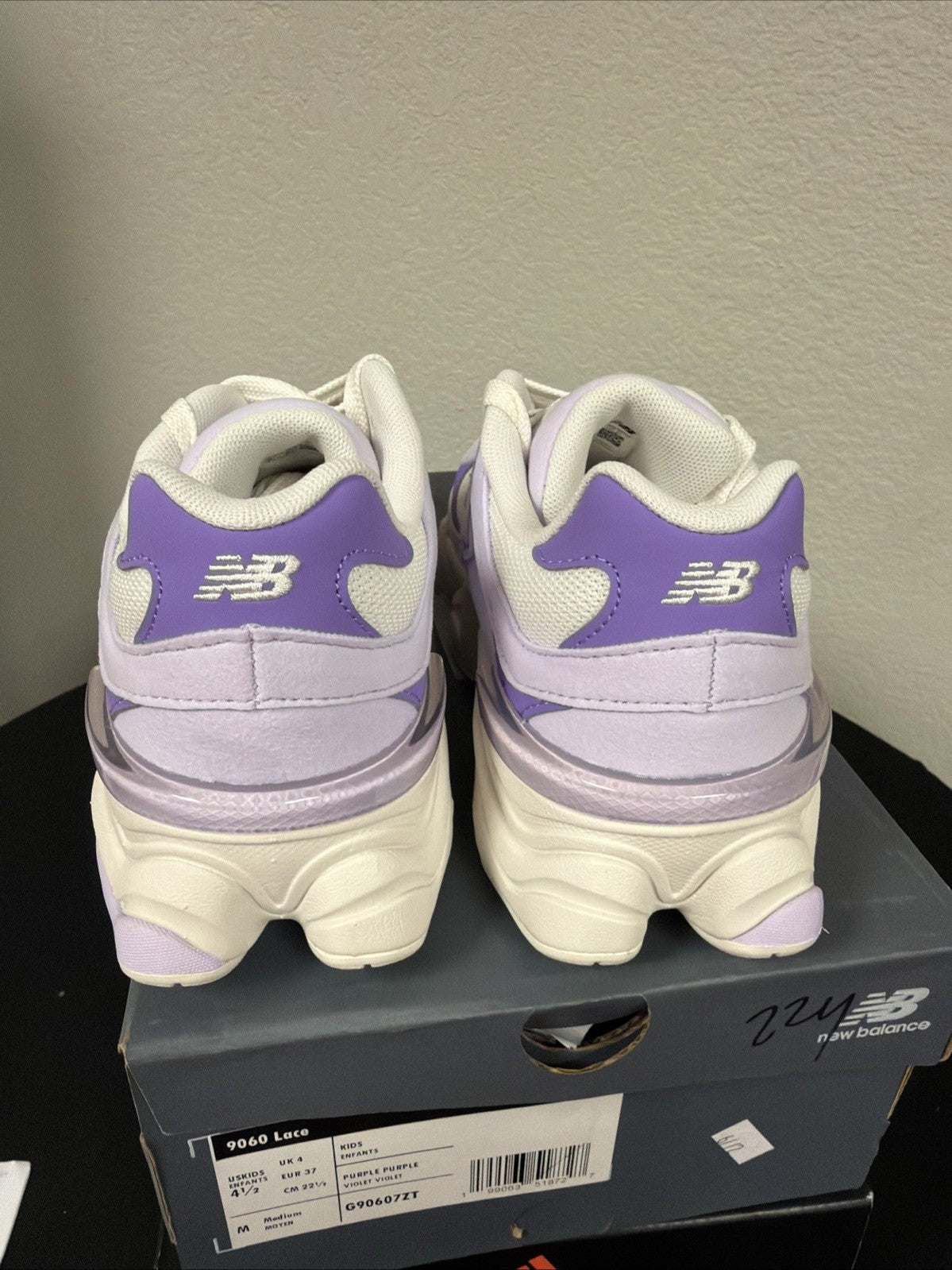 New Balance 9060 Lace Purple Violet G90607ZT GS & Womens New