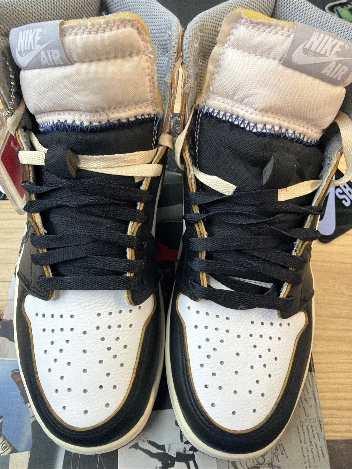 Size 8.5 - Jordan 1 Retro NRG x Union LA High Black Toe