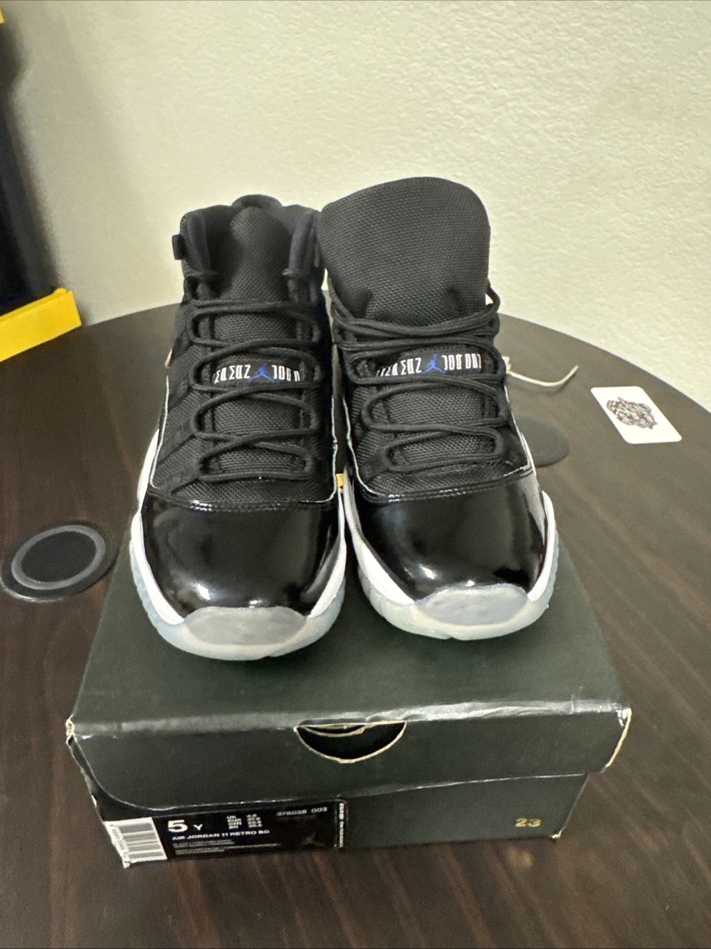 Size 5Y -  Air Jordan Retro 11 Space Jam