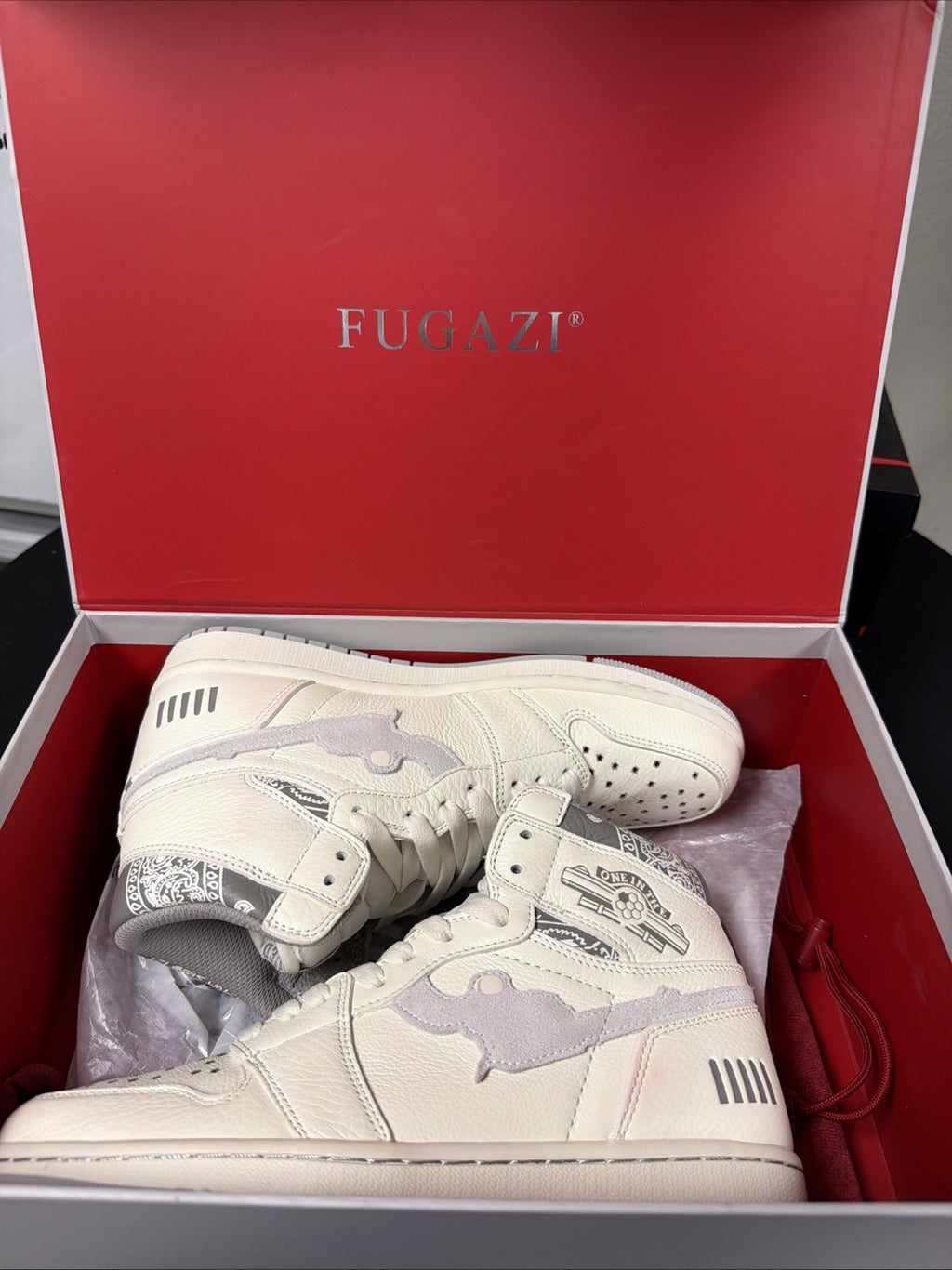 Fugazi One In The Chamber 1 Gunmetal Grey - Size 8