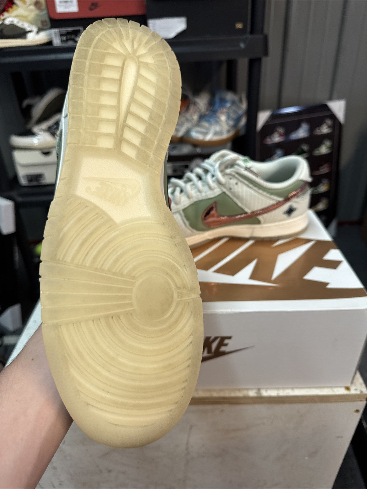 Size 13 - Nike Dunk Low PRM x Kyler Murray 'Be 1 Of One' Green