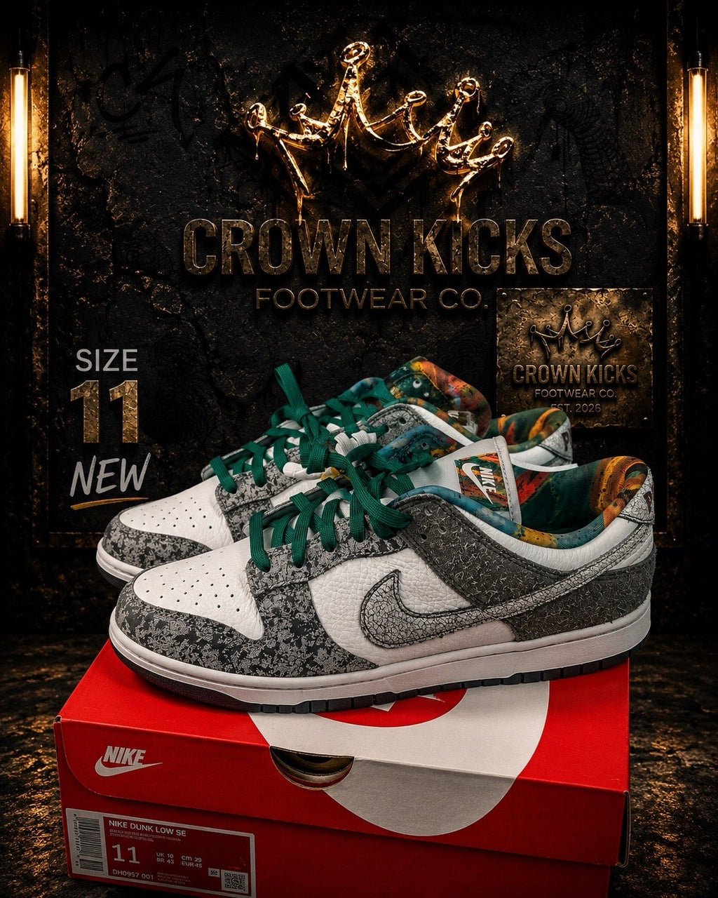 Nike Dunk Low Premium "PHILLY" HF4840-068 Men's size 11 US