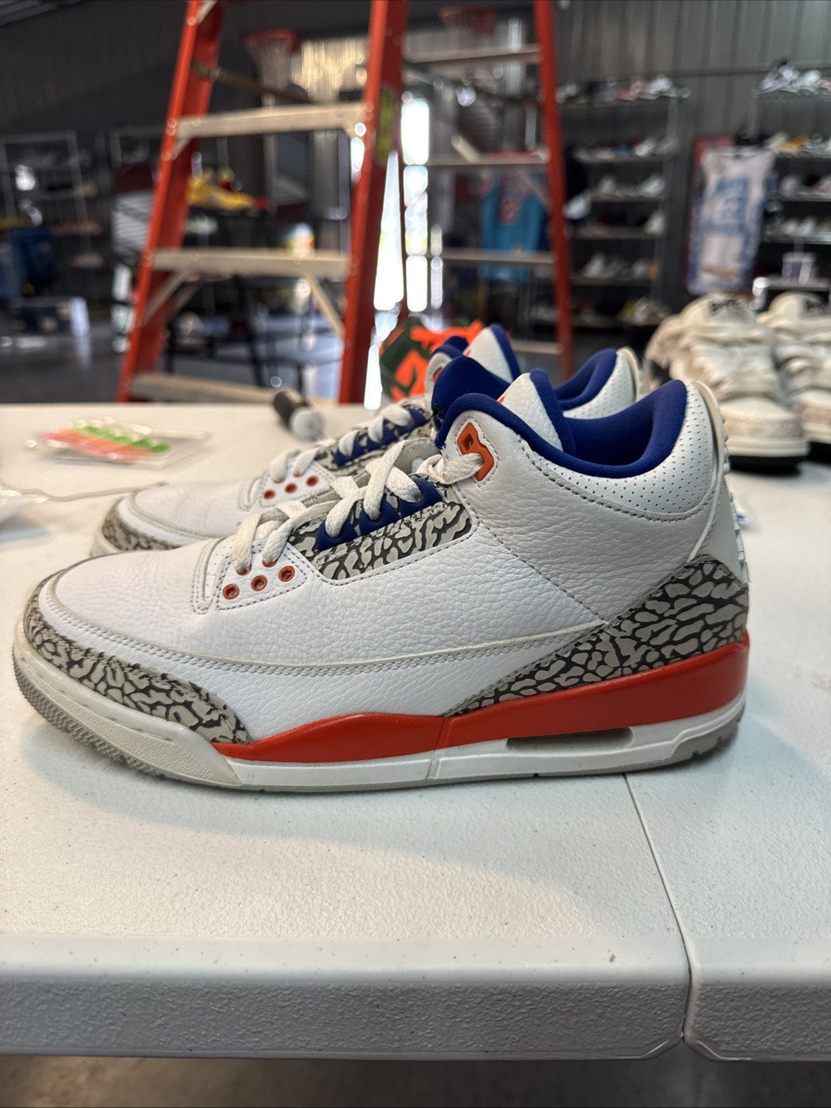 Size 8 - Jordan Air Jordan 3 Retro ‘Knicks’ 2019 | Replacement Box