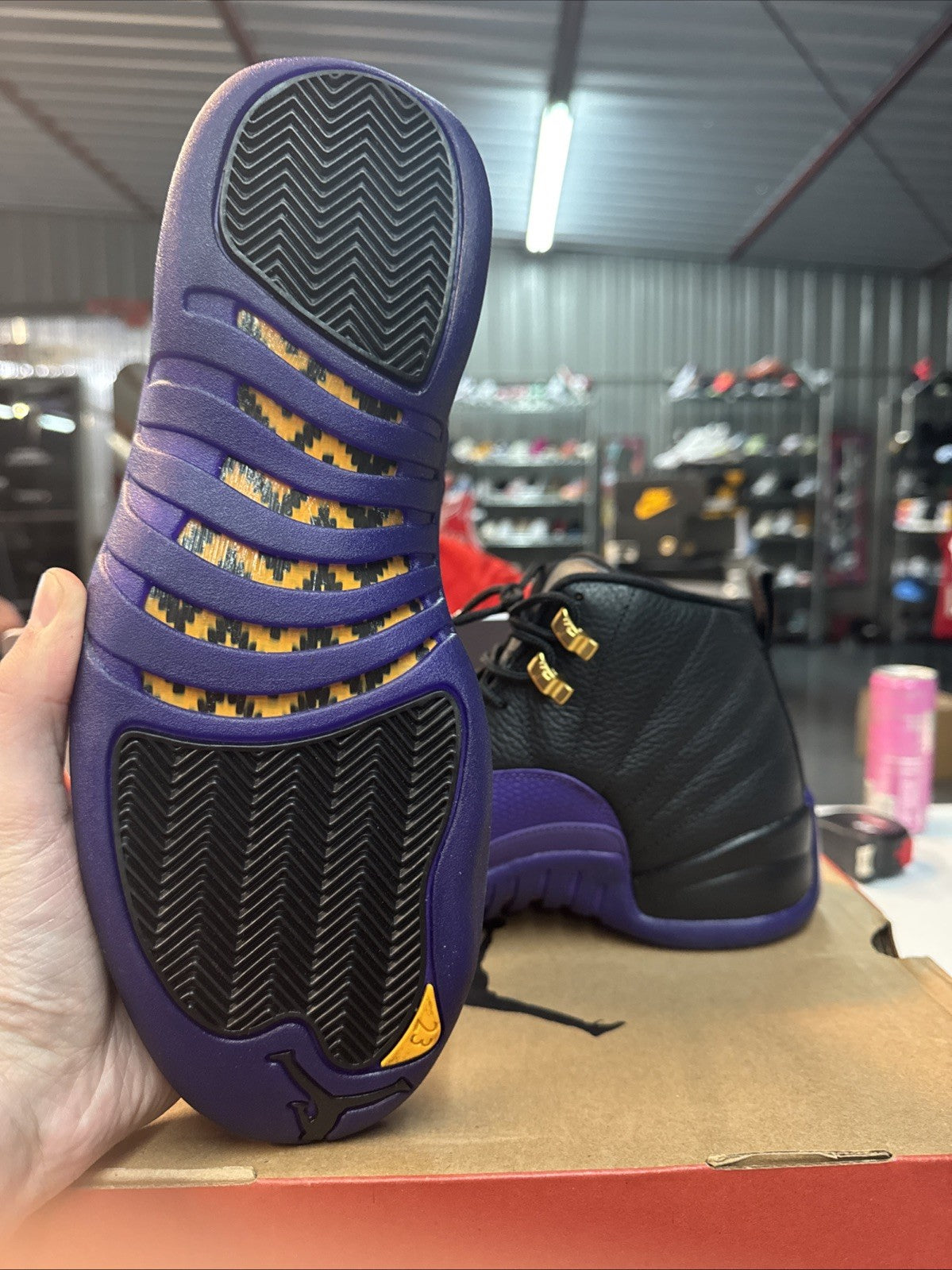 Size 10 - Jordan 12 Retro Mid Field Purple DS