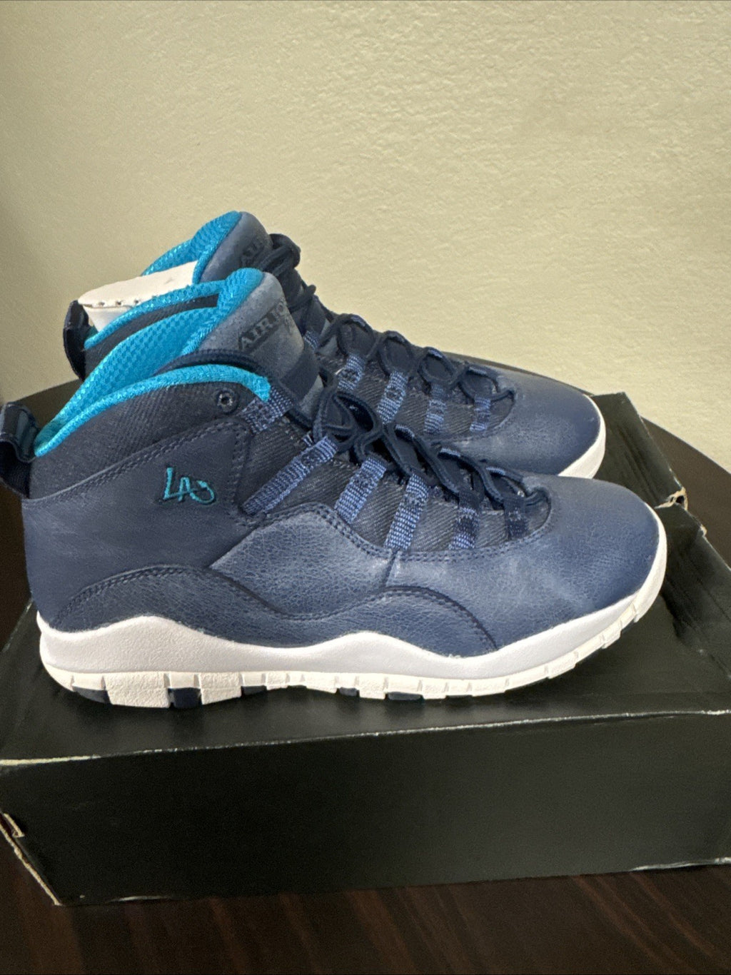 Size 5Y - Air Jordan 10 Retro GS 'Los Angeles' 2016
