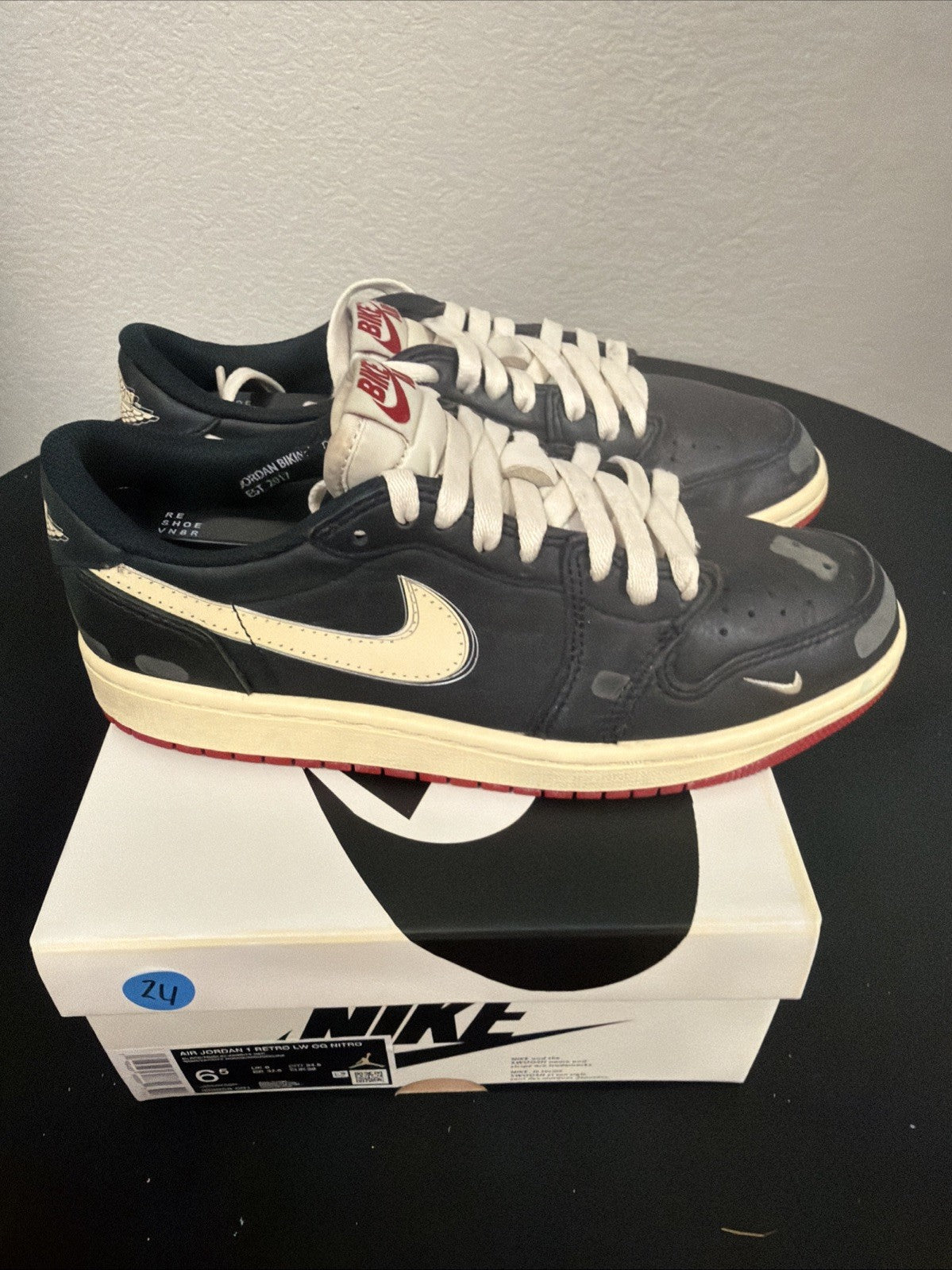 Size 6.5 - Nigel Sylvester x Air Jordan 1 OG Low Better With Time