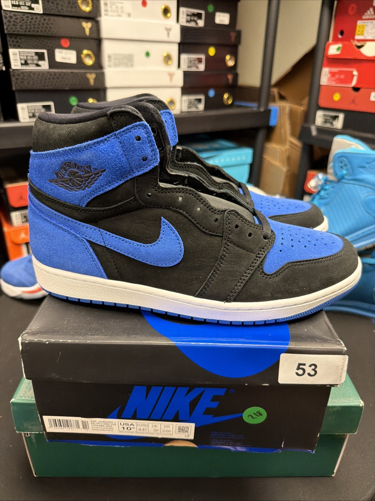 Nike Air Jordan 1 Retro High OG Shoes Mens Size 11 Royal Reimagined Sneakers