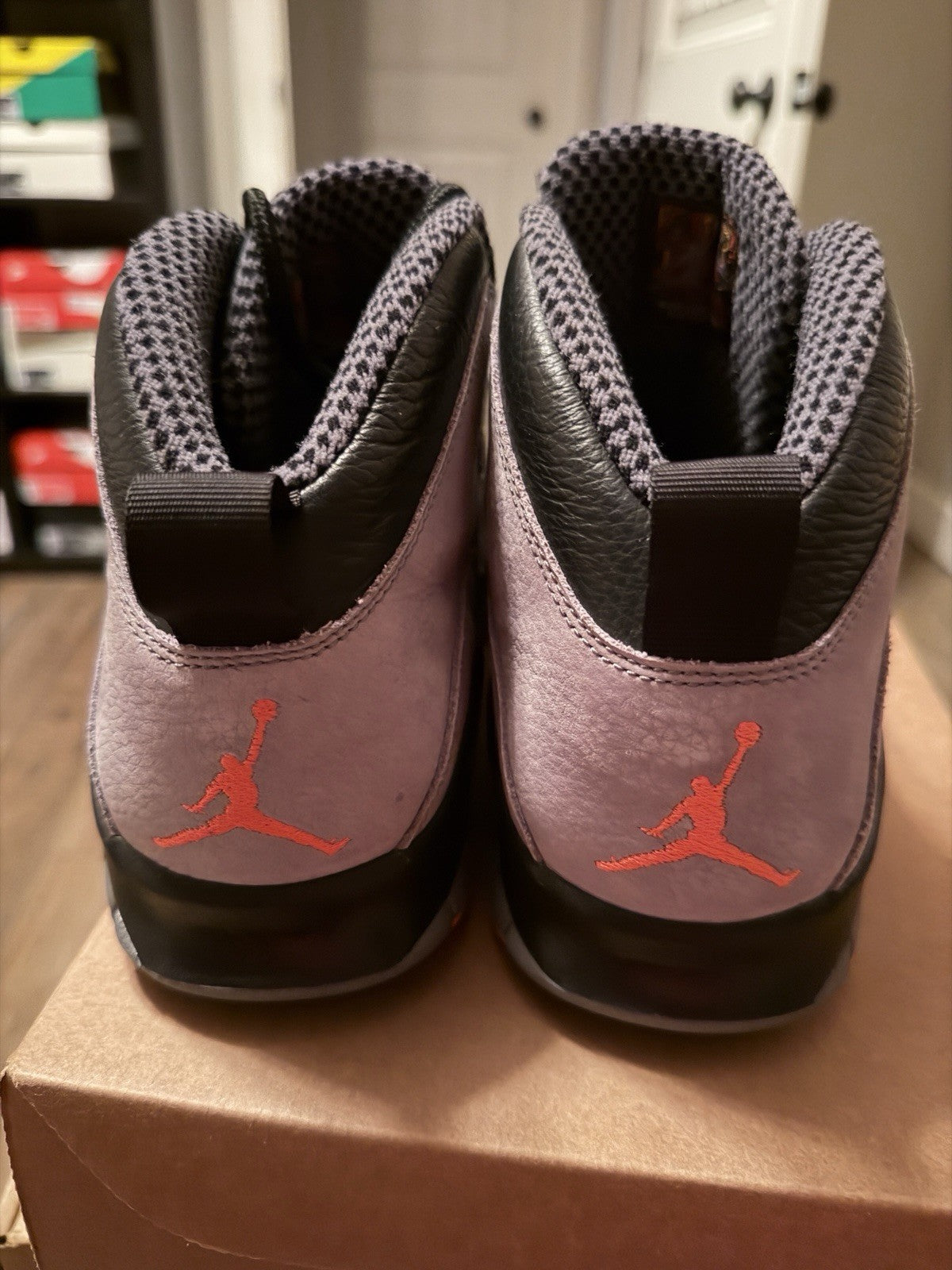 Nike Air Jordan 10 Retro LOOK SEE Sample Taiwan SP14 Cool Grey Infrared Size 9