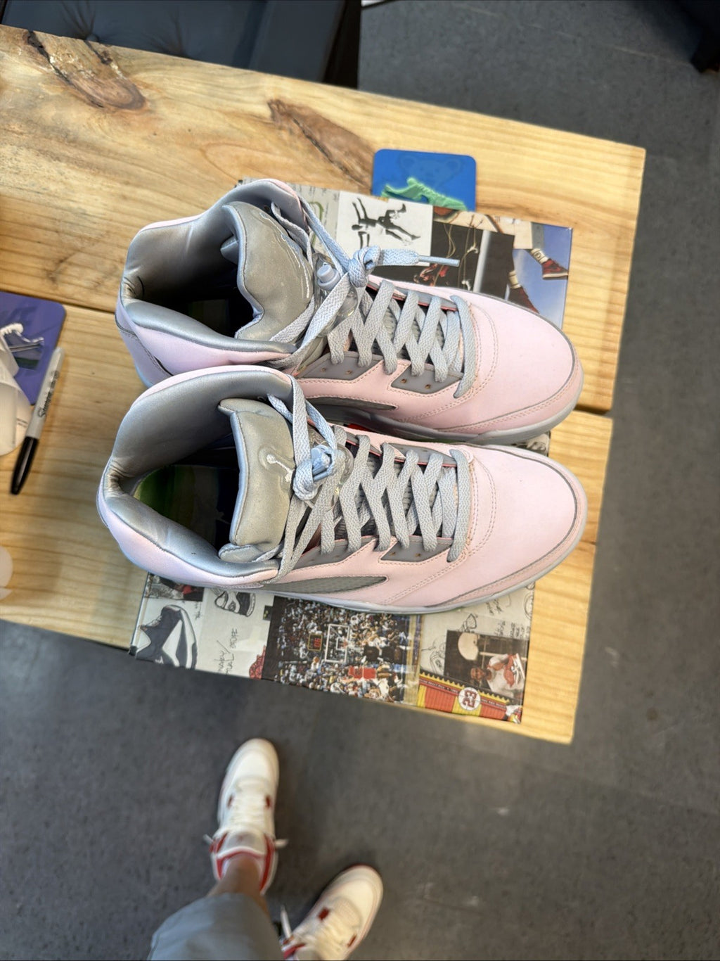 Air Jordan 5 Retro Se Ester Pink DV0562-600 Men’s Size 10 Used Quick Shipping