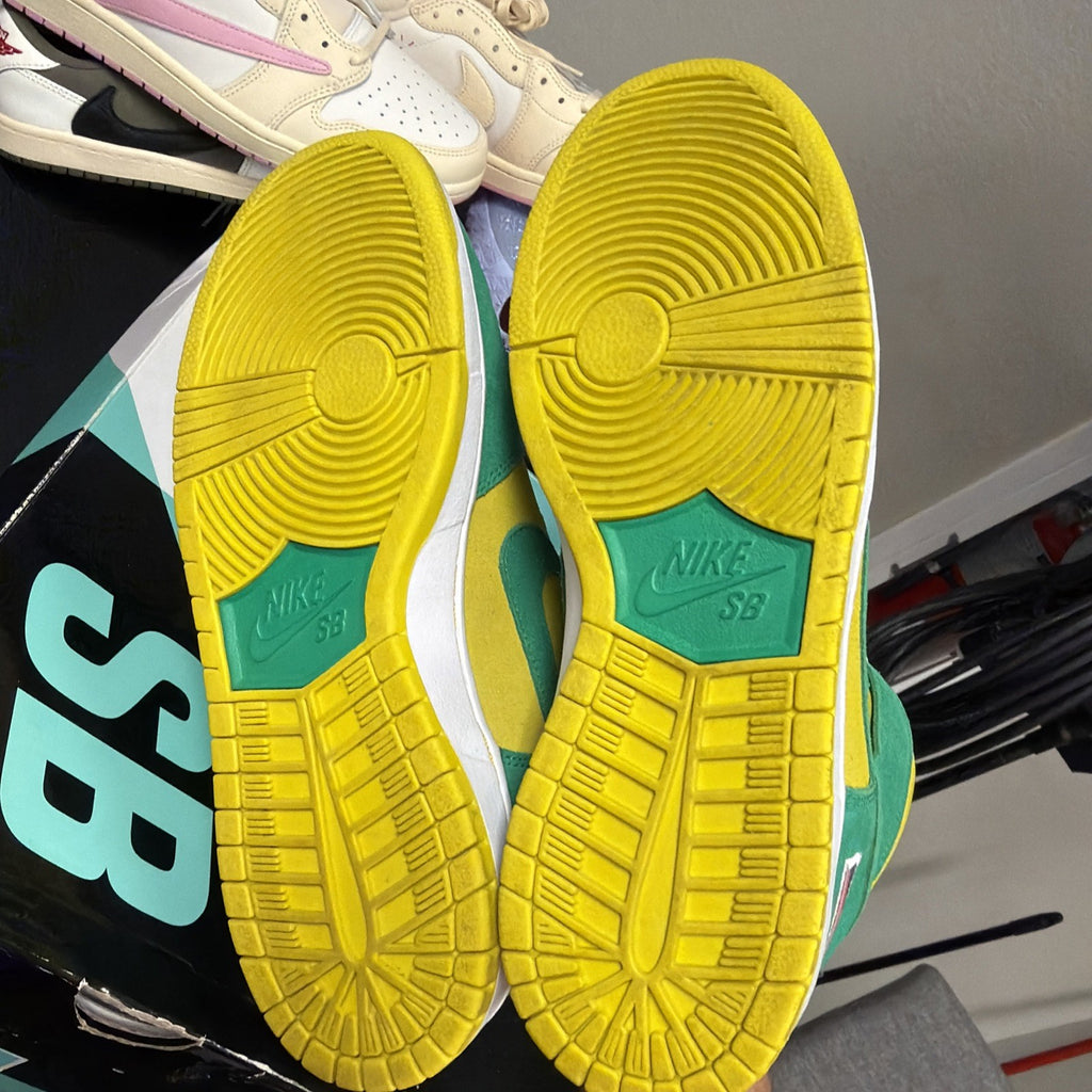 Nike Dunk Pro SB High Oakland Athletics Size 11 305050-337