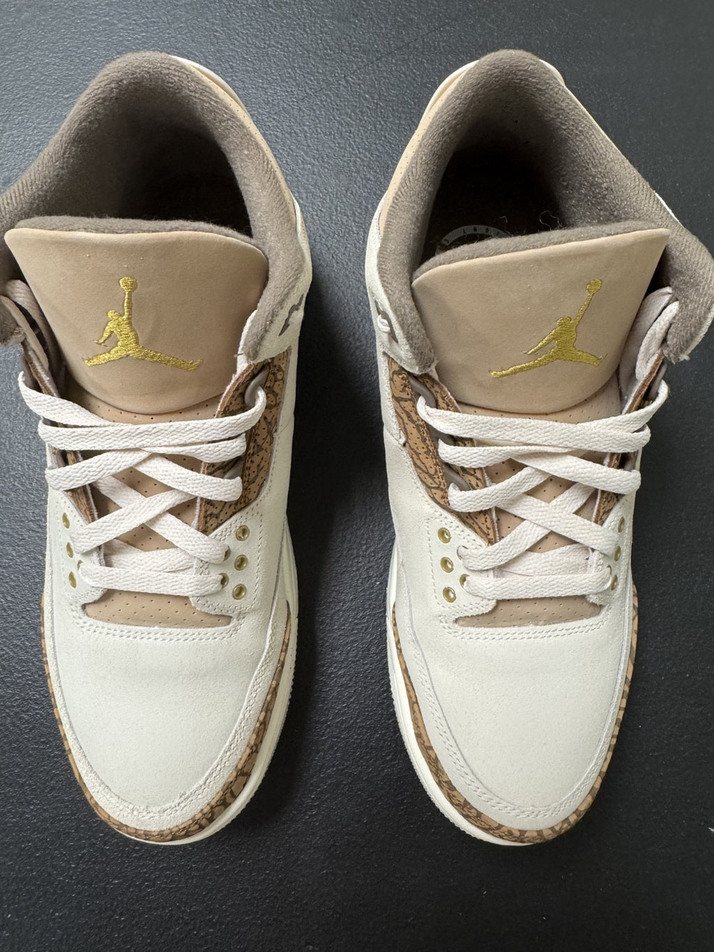 Size 10 Men's Nike Air Jordan 3 Retro Palomino Size (CT8532-102) Clean Condition
