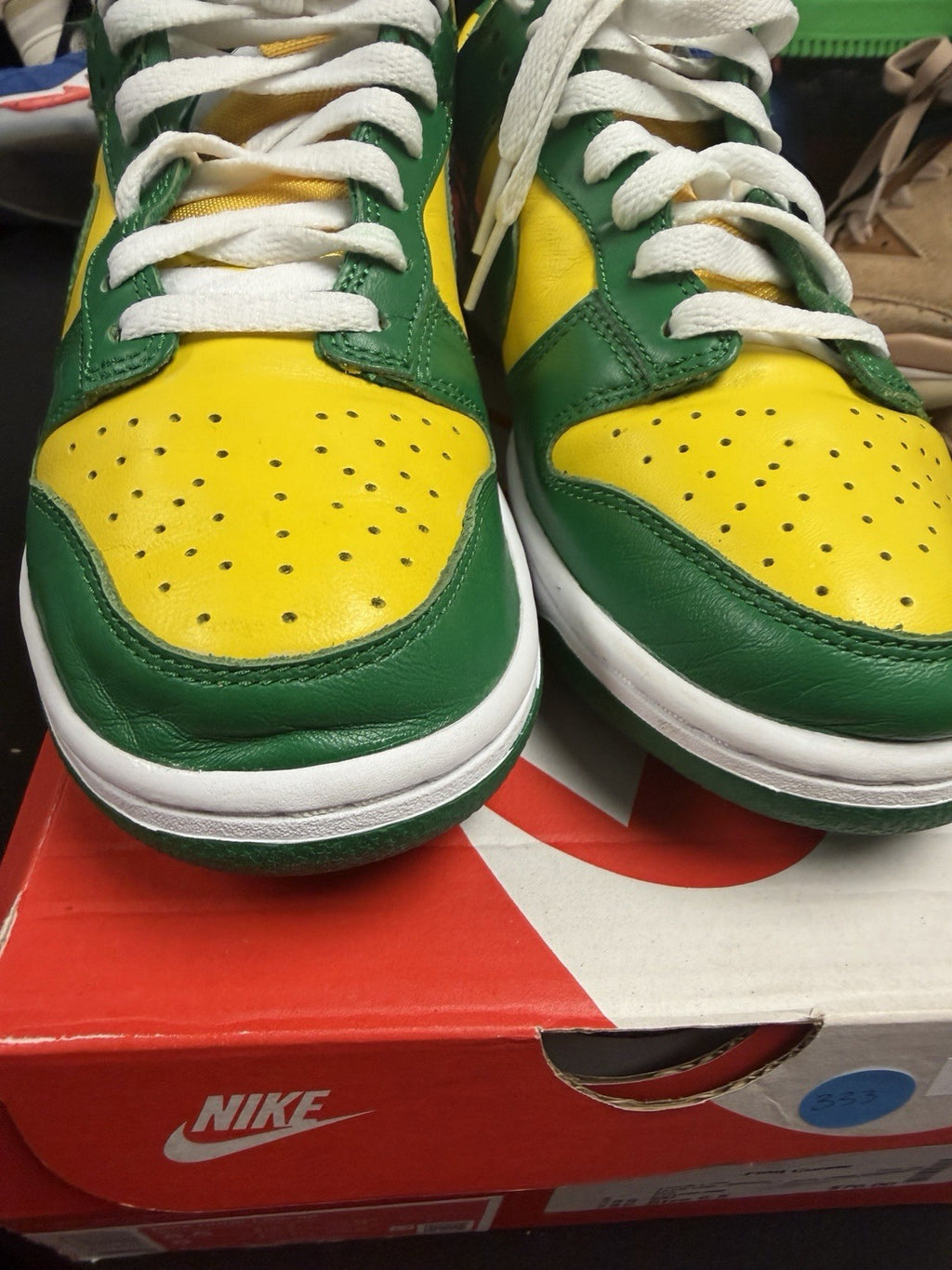 Nike Dunk Low SP 'Brazil' 2020 CU1727-700 Men's Shoes (333)
