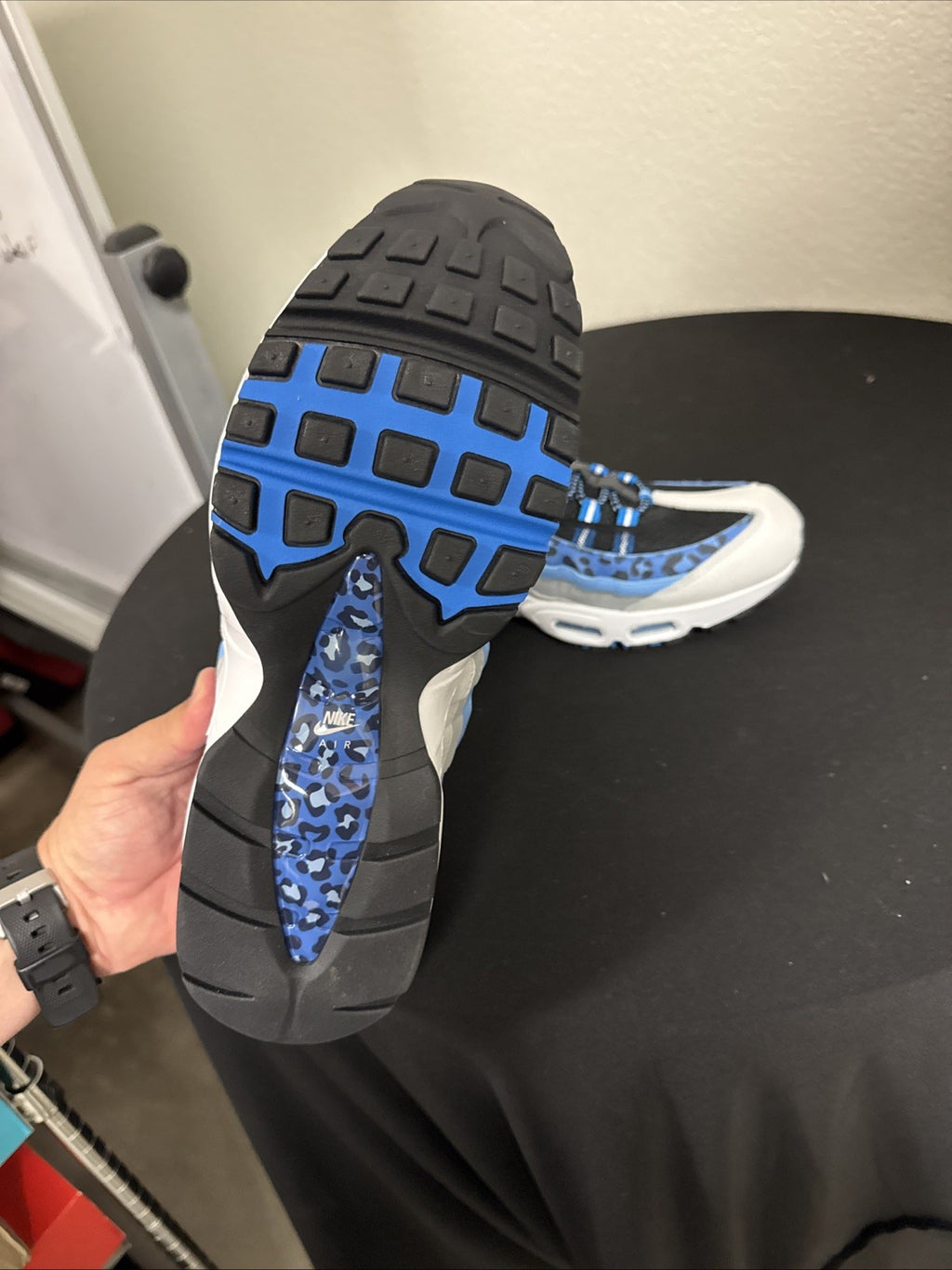 Nike Air Max 95 Spelman YR Yardrunners HBCU Cobalt Pulse II7275-001 sz 10.5 Men