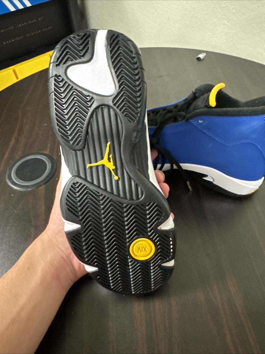 size 5 - Air Jordan 14 Retro Laney Sneakers