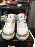 Air Jordan 3 Retro "KNICKS" 2019 - Size 13 - 136064 148 (10307-312) Pre-owned 