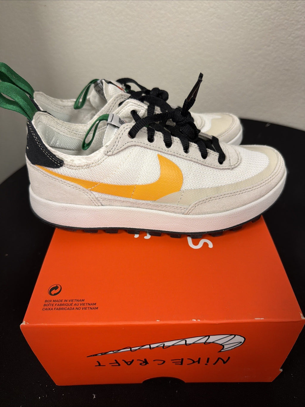 Nike x Tom Sachs General Purpose Shoe Summit White Gold DA6672-100 W Size 5.5/M4
