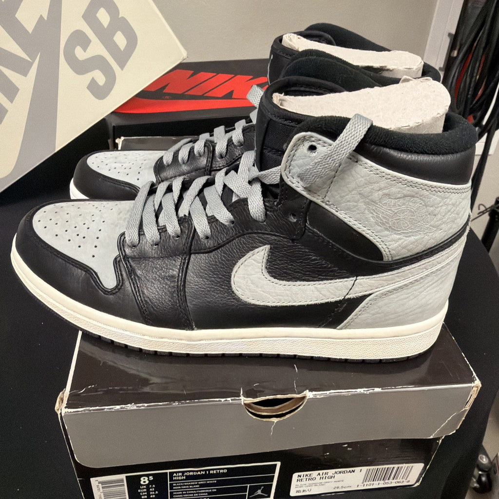 Air Jordan 1 Retro High OG 'Shadow' 2018 Size 8.5 DS NEW 555088-013