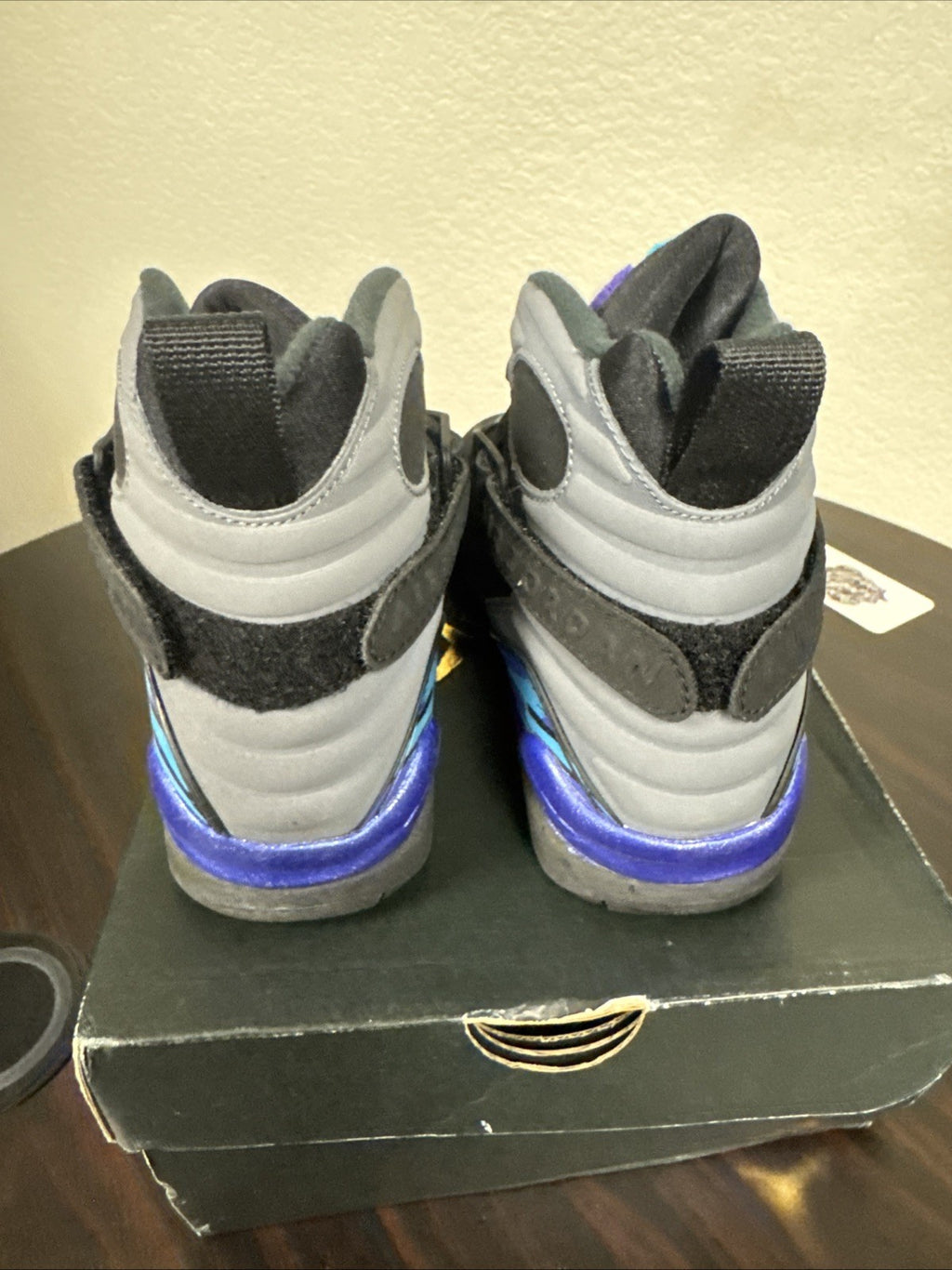 Size 5Y - Jordan 8 Retro Aqua 2015