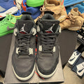 Size 10 - Jordan 4 Retro SE Mid Black Canvas ((279)
