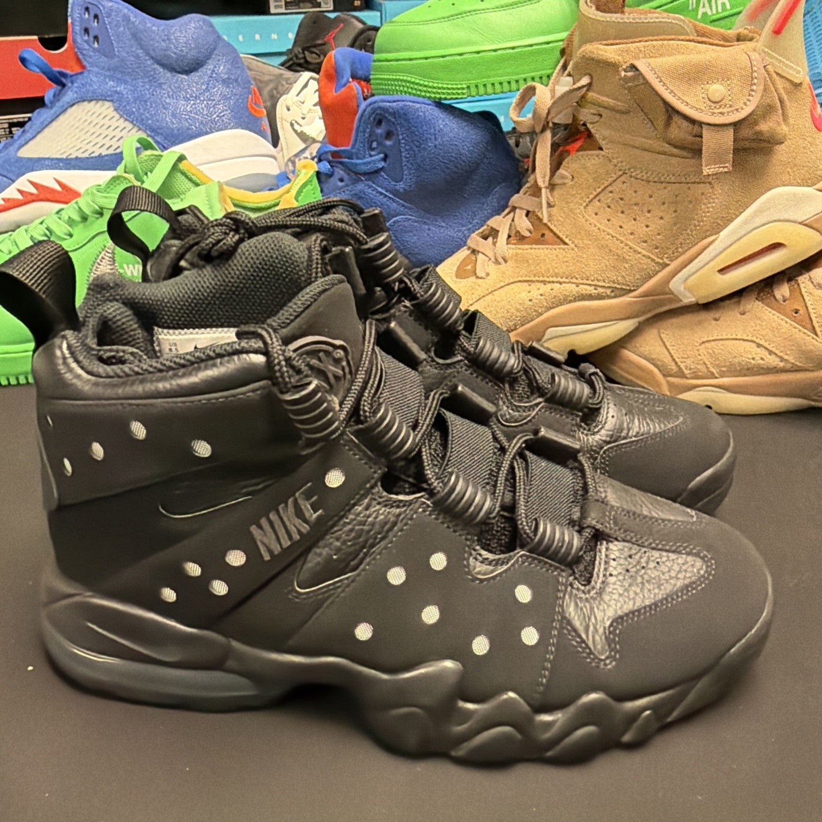 Nike Air Max 2 CB ’94 Triple Black Barkley DC1411-001 Men’s Size 8.5