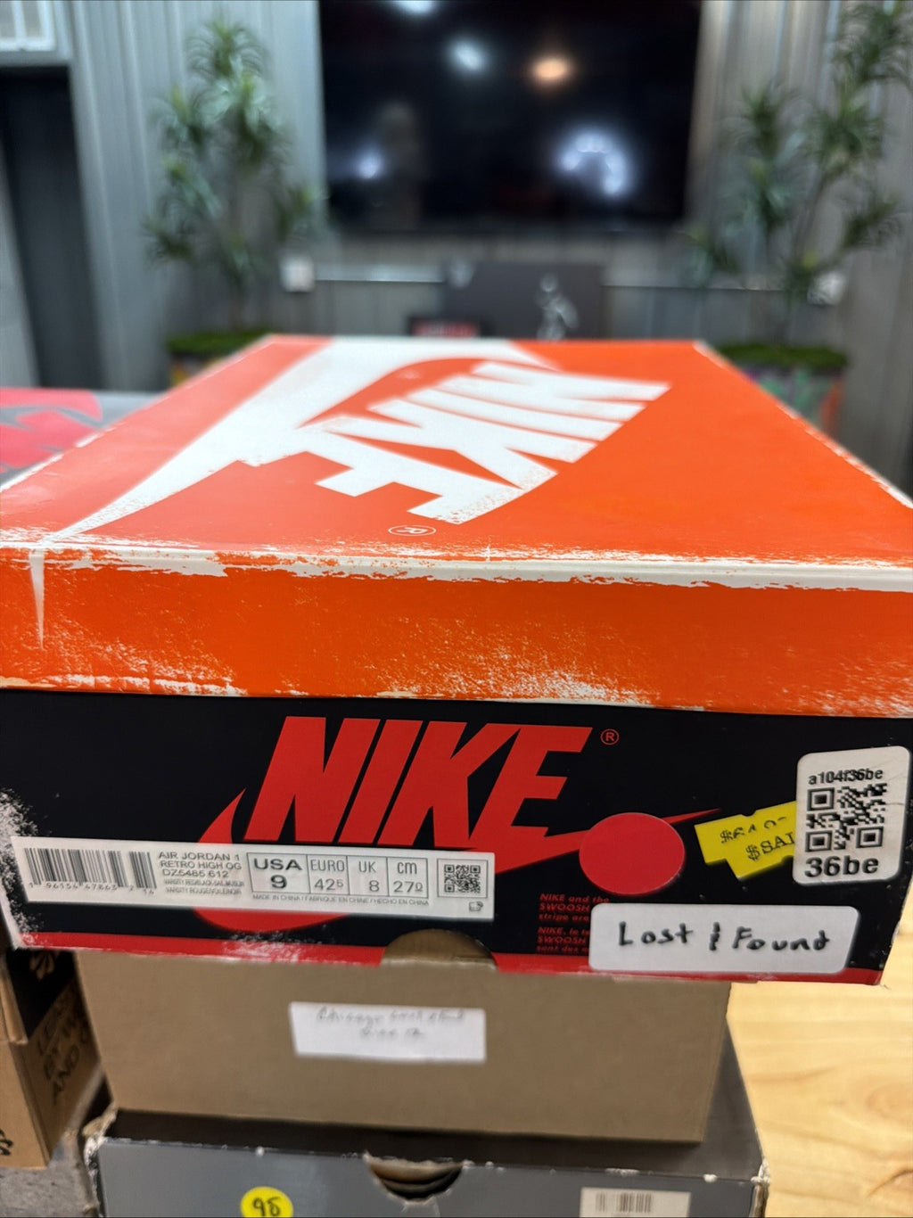 Air Jordan 1 Retro High OG "LOST AND FOUND" 2022 - Size 9