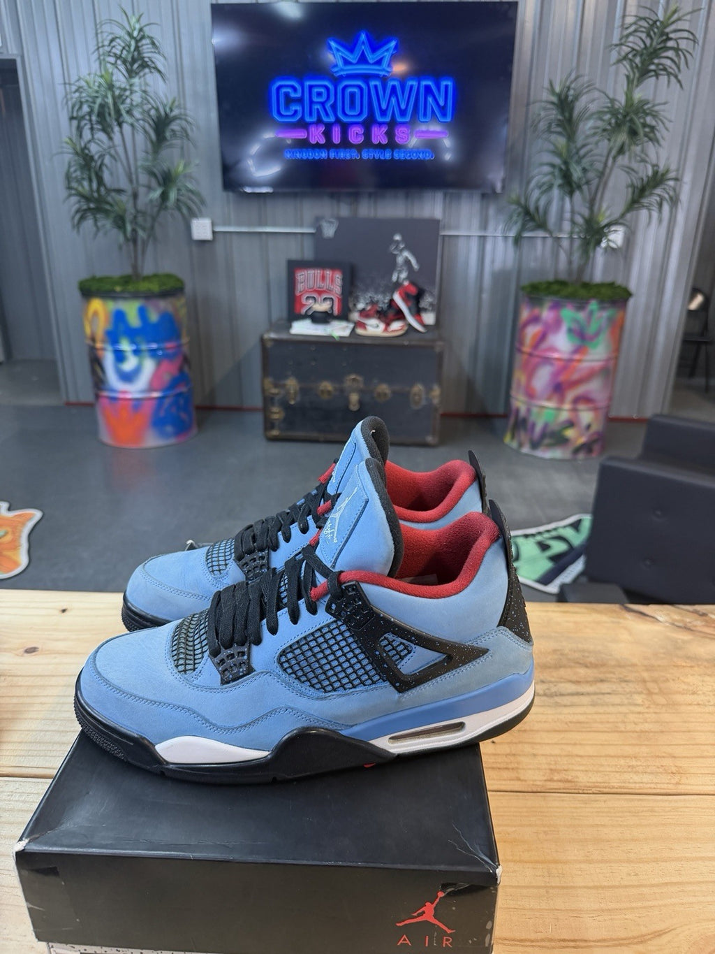 Travis Scott 4s Size 11