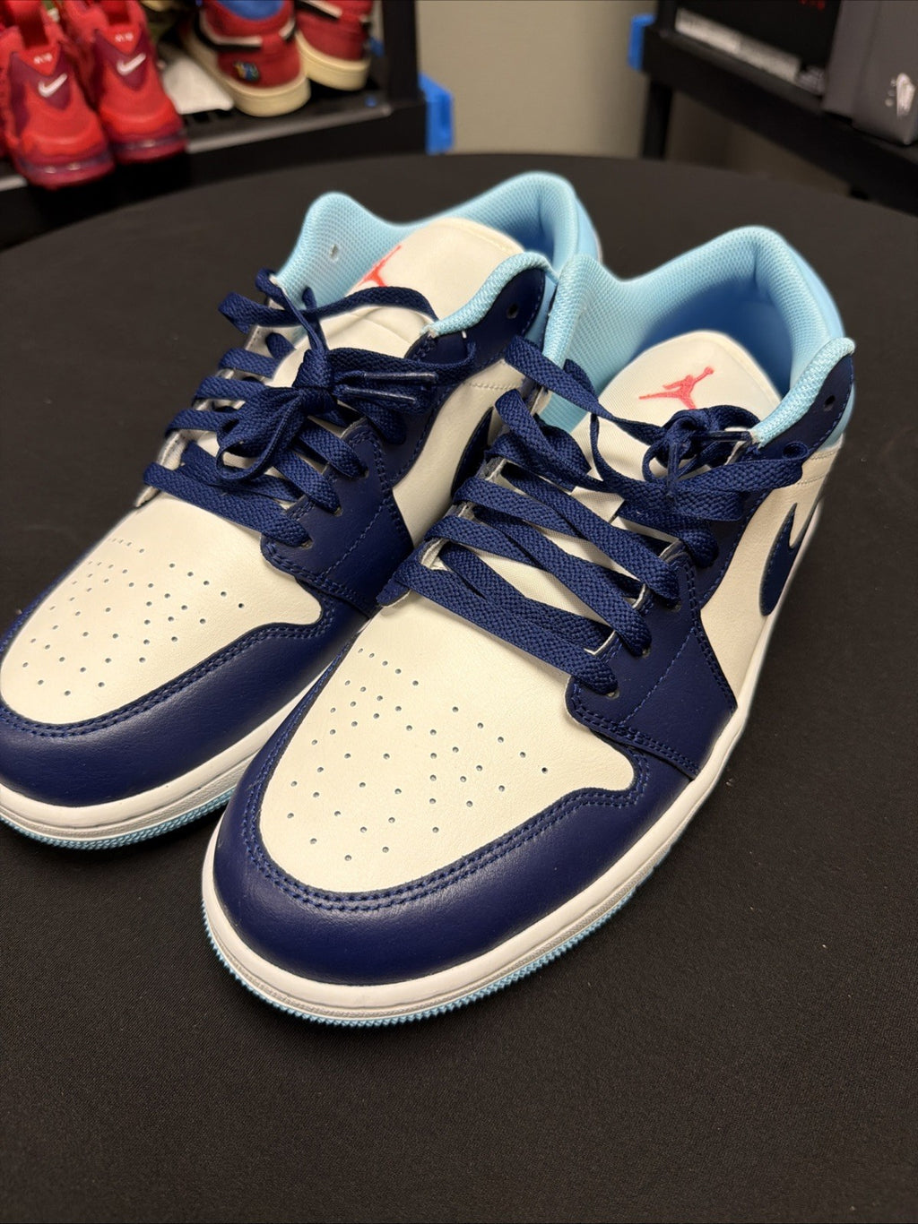Air Jordan 1 Low Blue Sail Chill Men’s size 10