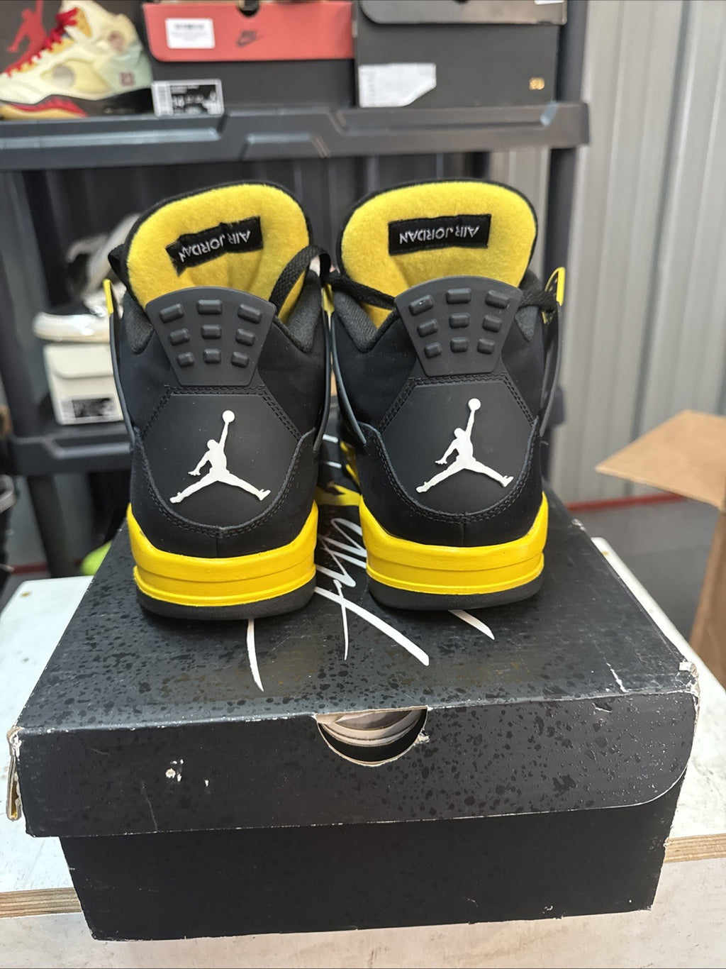 Size 10 - Jordan 4 Retro Mid Thunder | Worn Once
