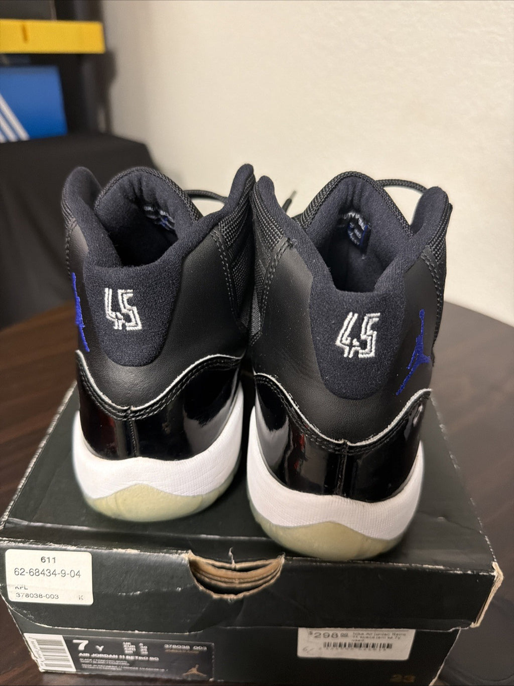 Size 7 (GS) - Jordan 11 Retro 2016 Mid Space Jam