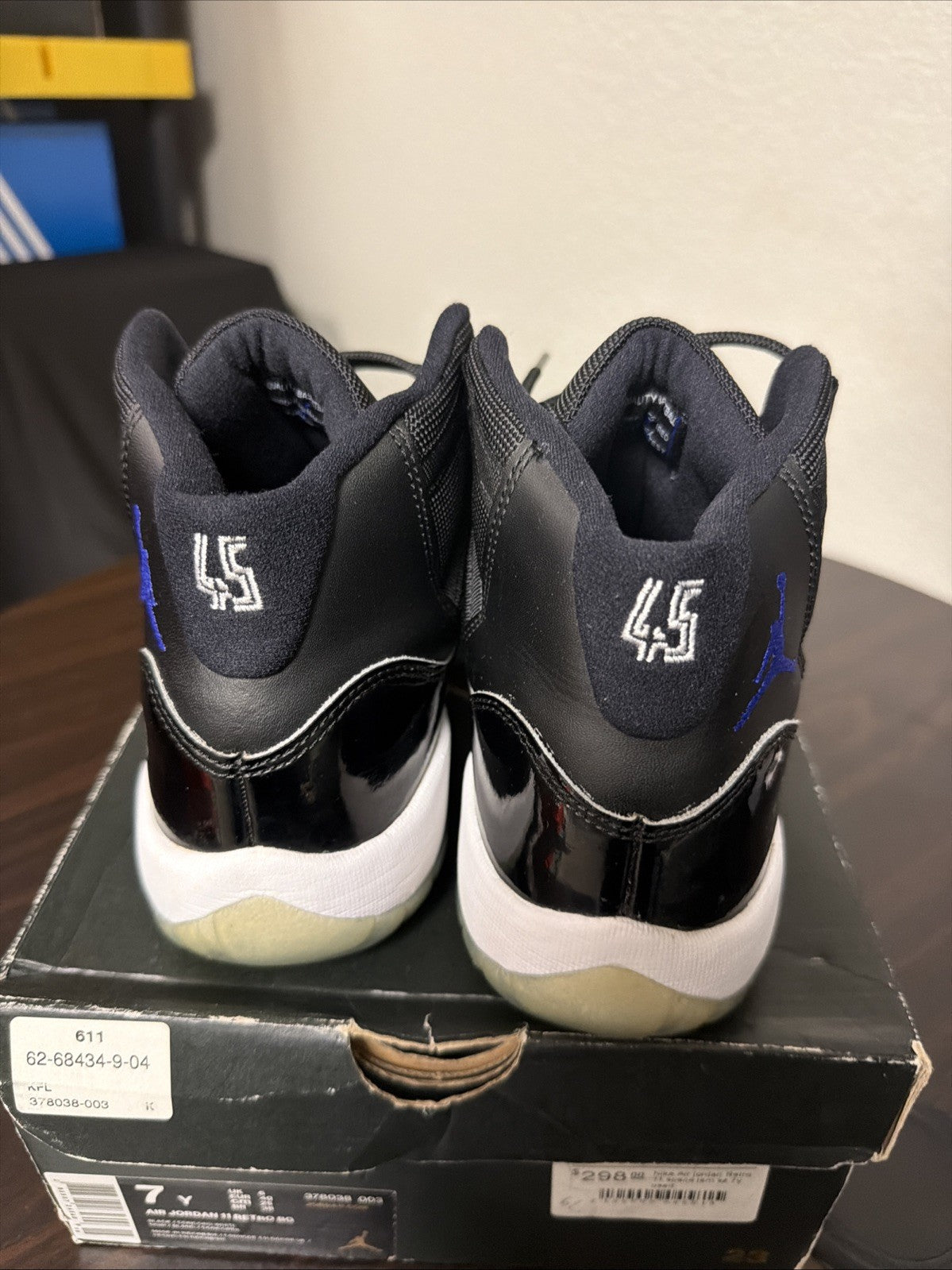 Size 7 (GS) - Jordan 11 Retro 2016 Mid Space Jam