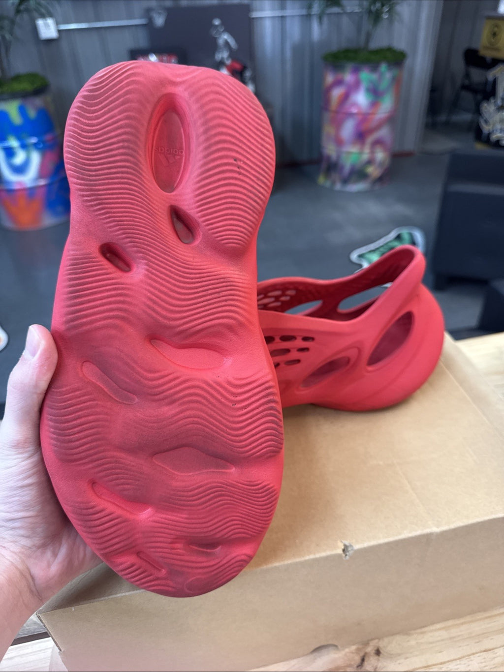 Adidas x Yeezy Foam Runner Vermillion Men’s Size 8