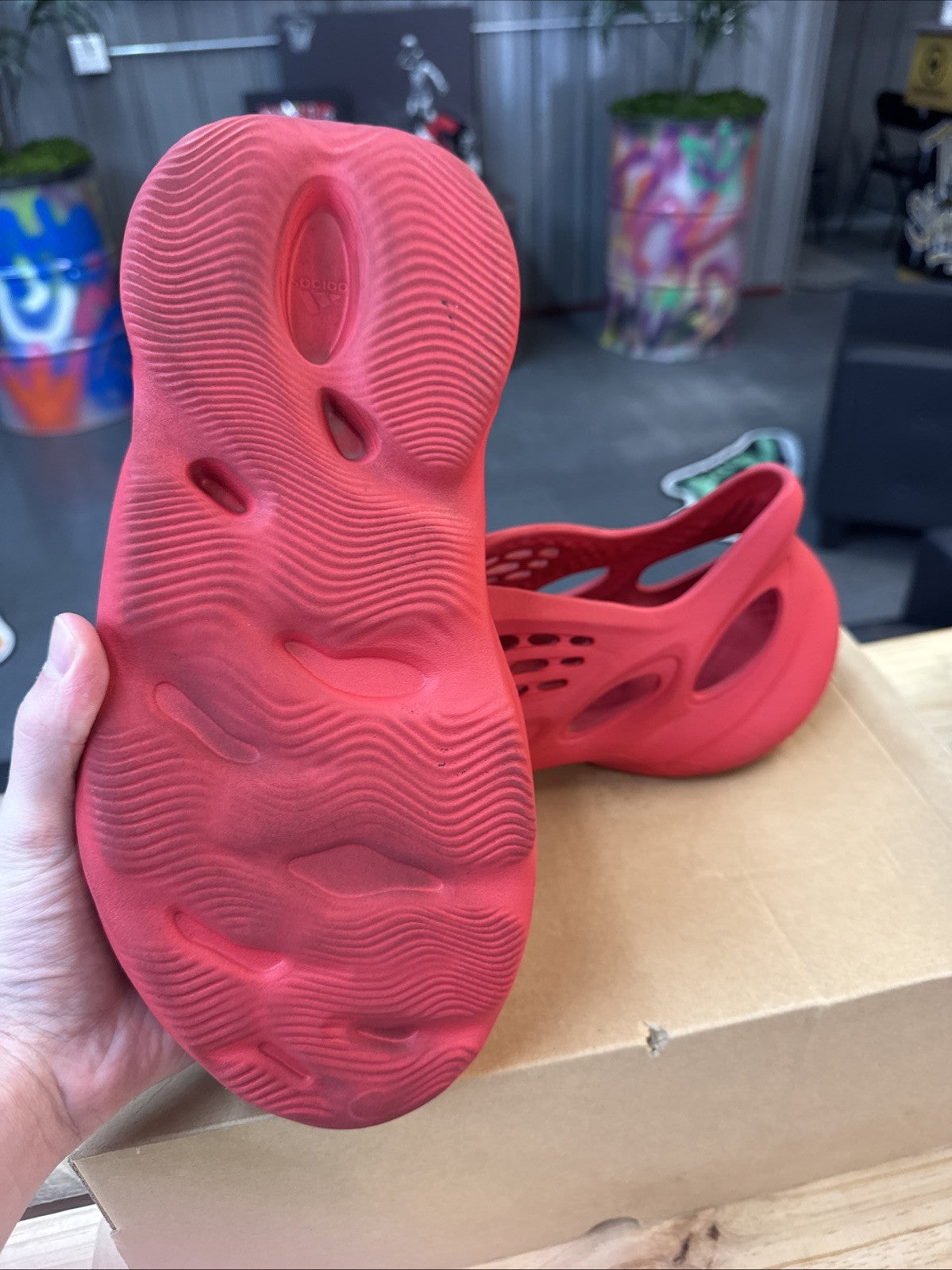 Adidas x Yeezy Foam Runner Vermillion Men’s Size 8
