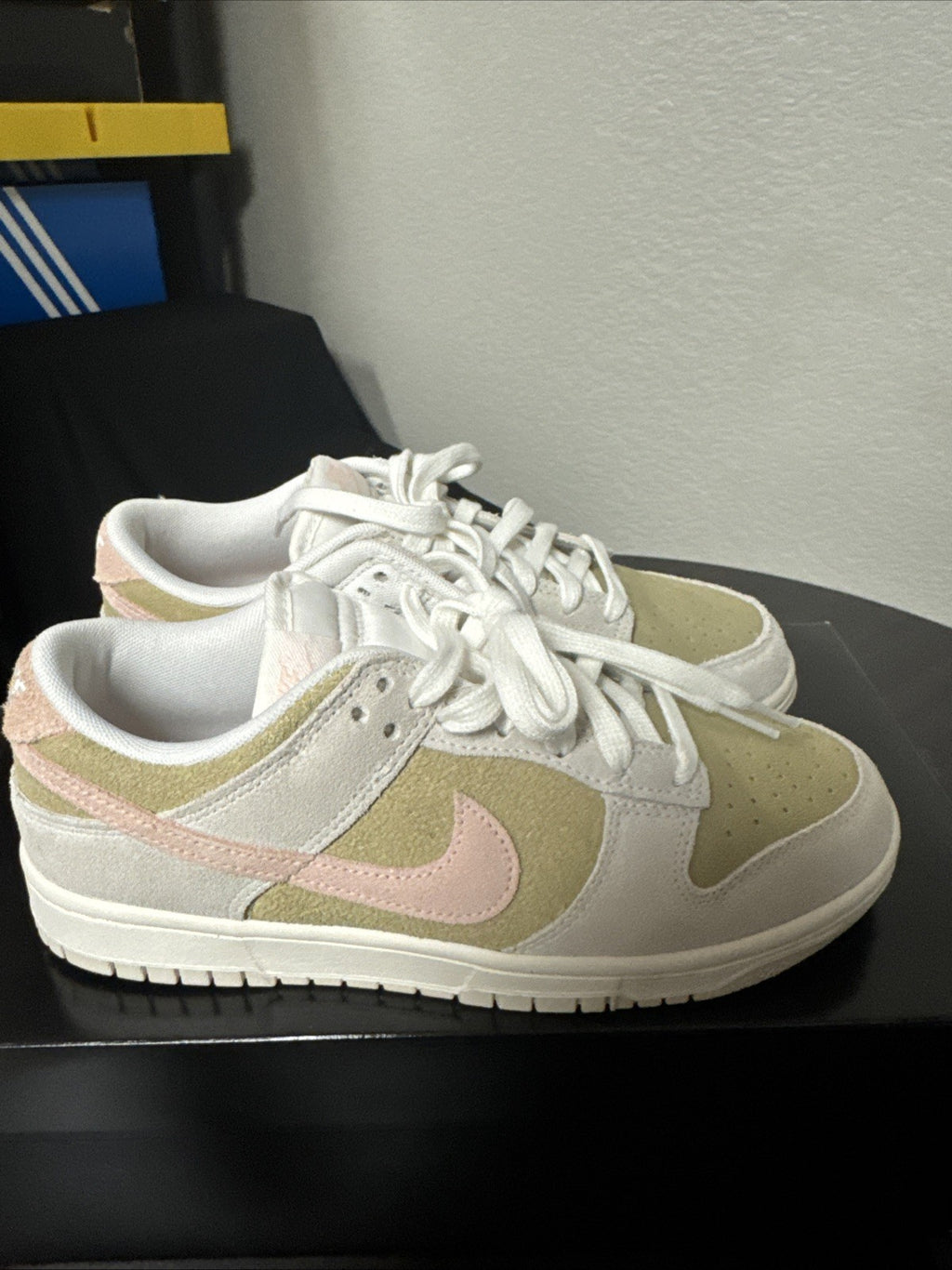 Size 8 W - Nike Dunk Low 'Phantom Washed Coral' Women's Shoes  |   No Box