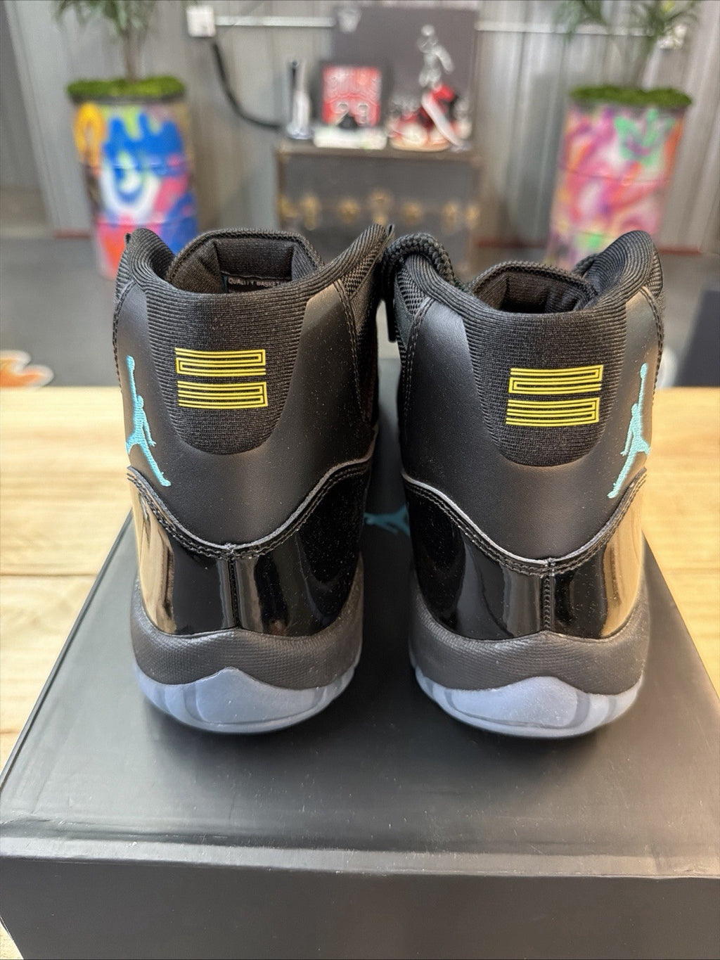 Size 11  AIR JORDAN 11 RETRO GAMMA_BLACK/GAMMA BLUE-BLACK [ CT8012-047 ]