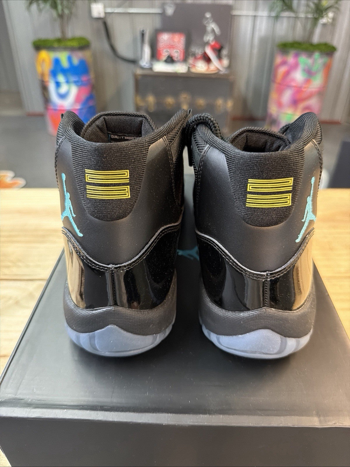 Size 11  AIR JORDAN 11 RETRO GAMMA_BLACK/GAMMA BLUE-BLACK [ CT8012-047 ]
